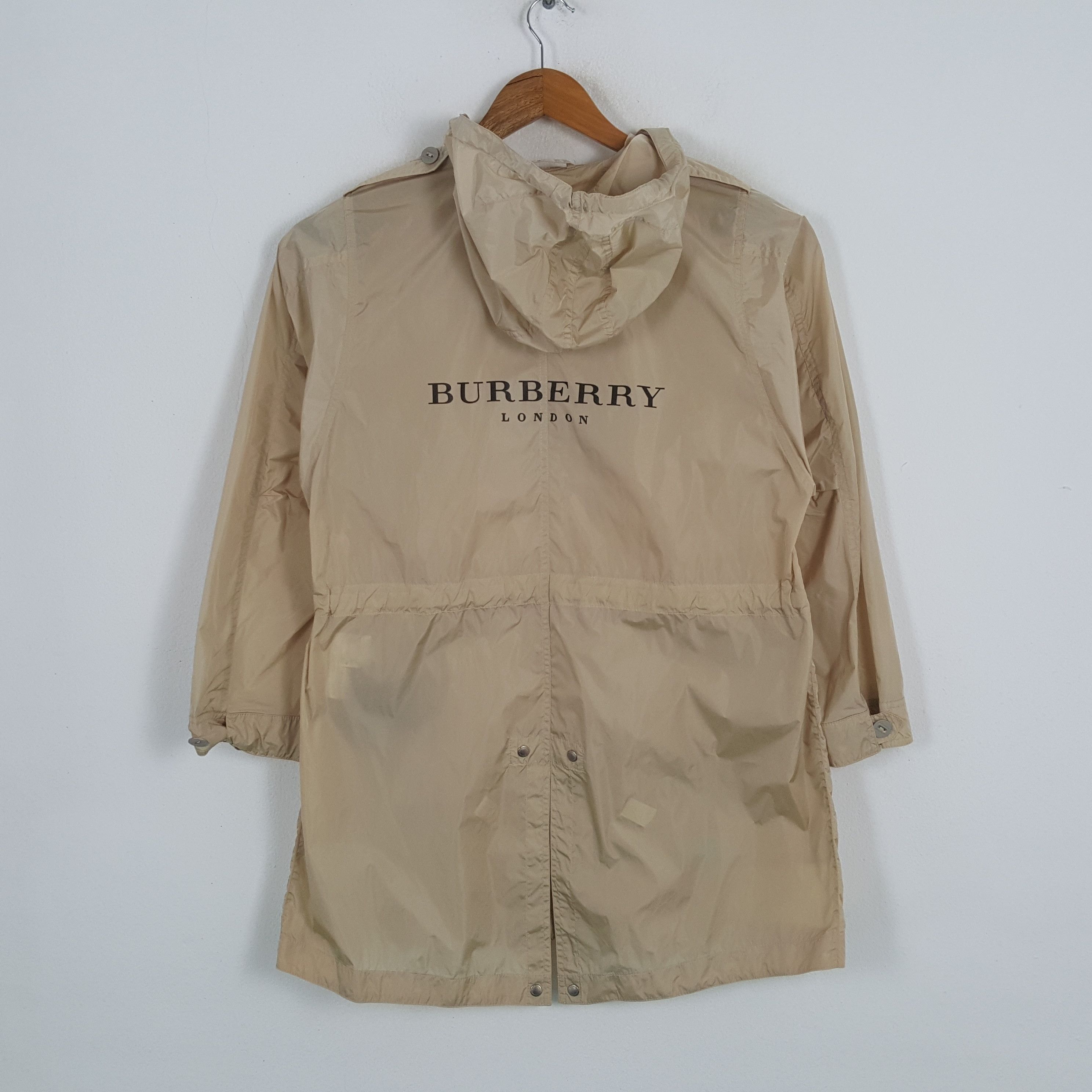 Vintage BURBERRY LONDON Fashion Brand Hoodies Jacket