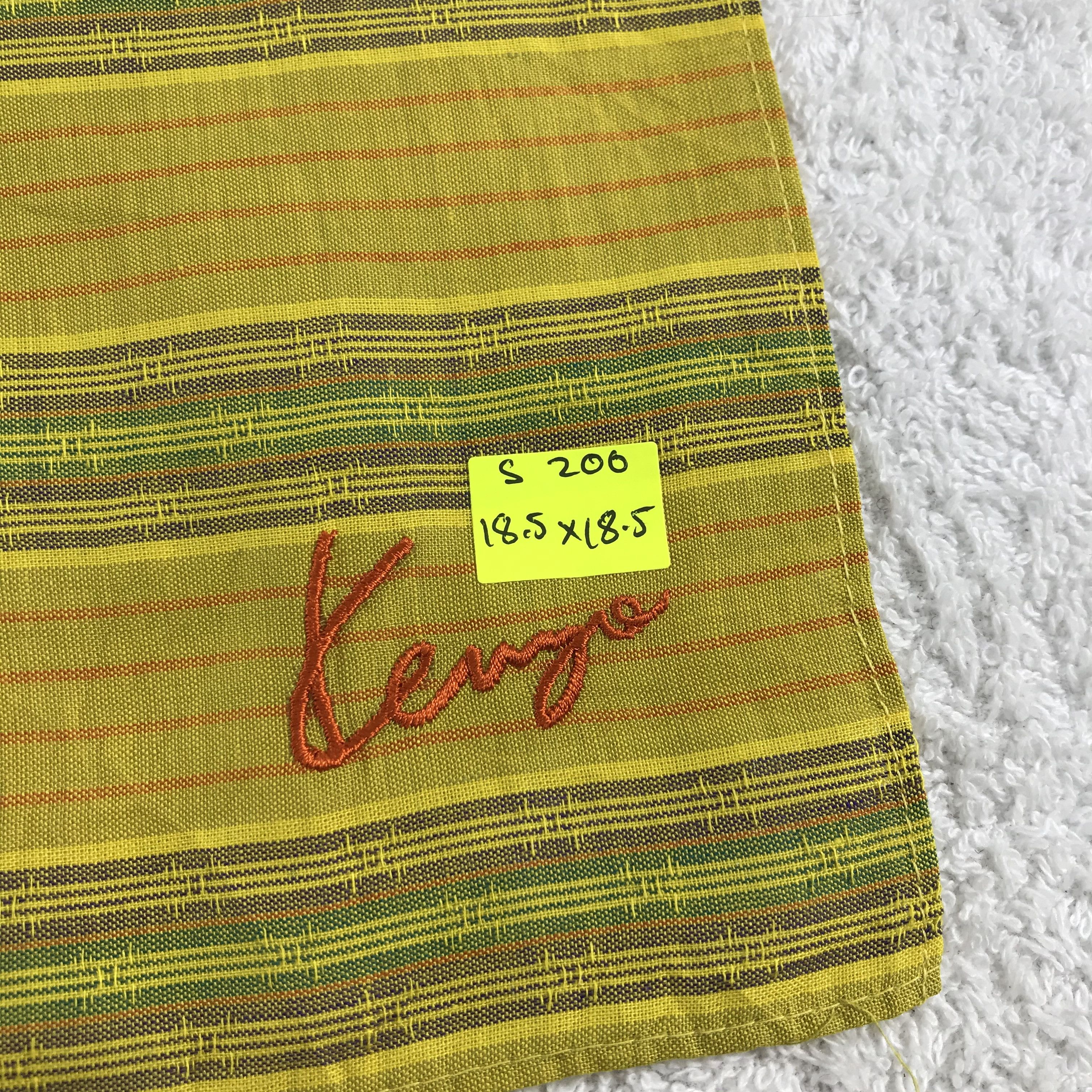 Kenzo × Vintage Kenzo Bandana / Handkerchief / Neckerchief - S200 Size ONE SIZE - 5 Thumbnail