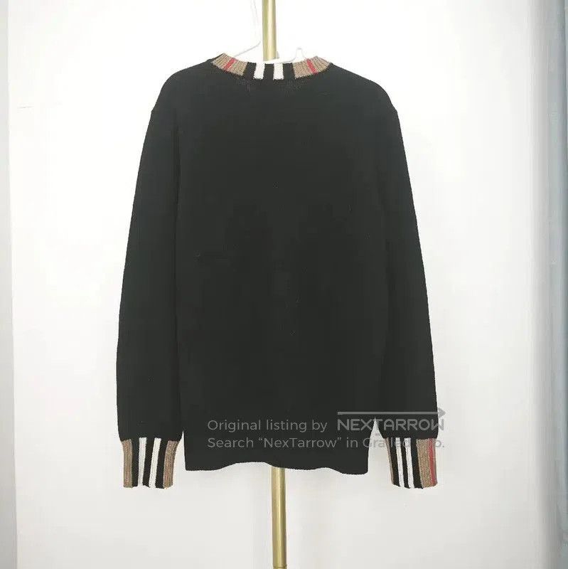 Burberry Burberry Black Wool Pullover Sweater for Women. Size M / US 6-8 / IT 42-44 - 6 Thumbnail