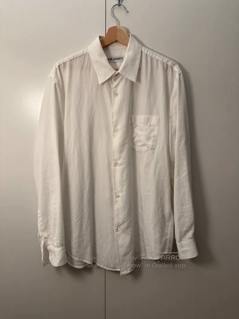 Our Legacy Our Legacy Off-White Shirt Size US S / EU 44-46 / 1 - 2 Thumbnail