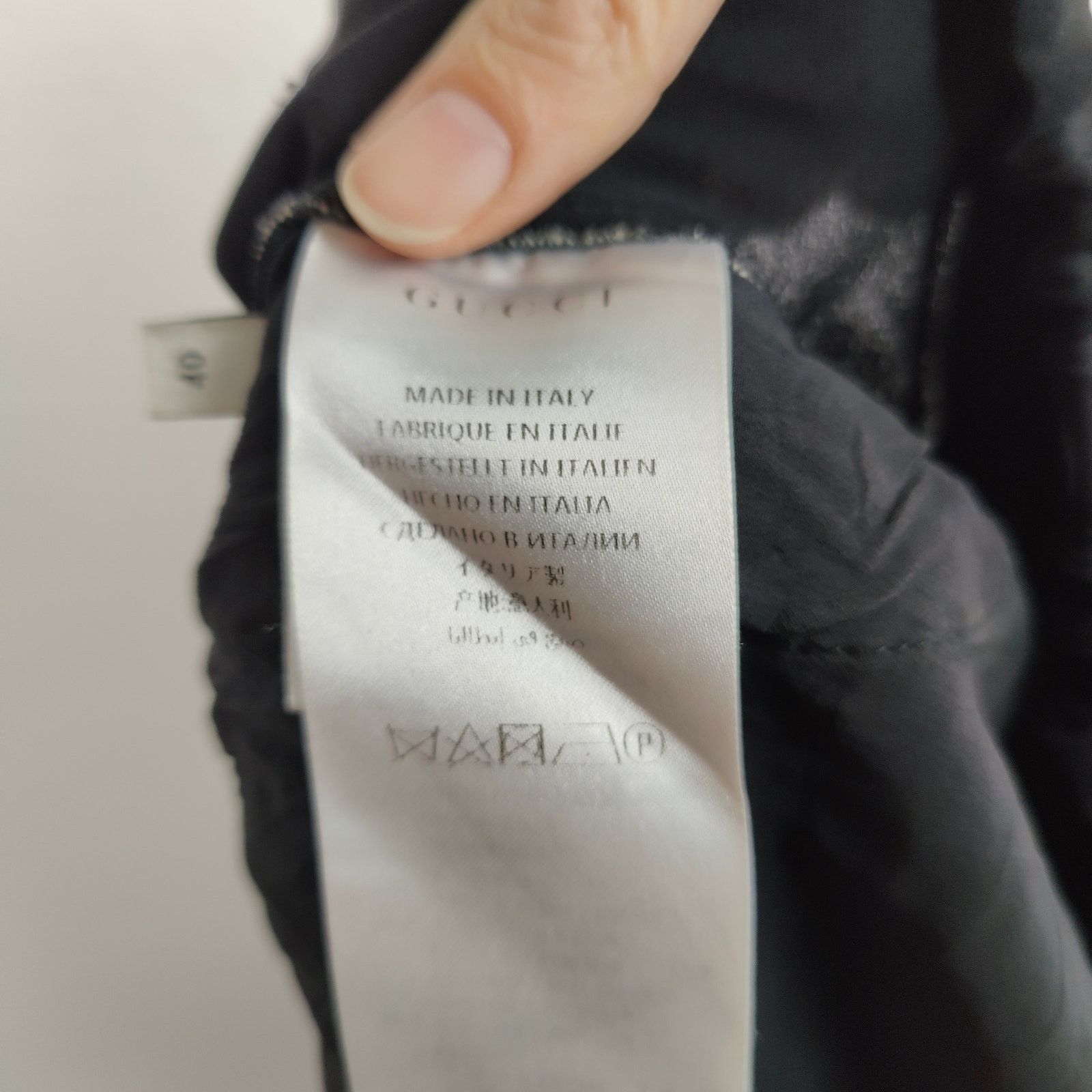 Gucci Gucci Silk Blend Pants Womens IT 40 US Small Black Size 27" / US 4 / IT 40 - 11 Thumbnail