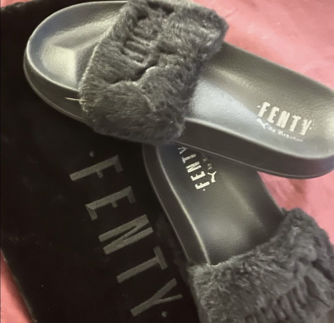 Fenty Puma Fenty X Puma by Rihanna Space Grey Slip Ons Grailed