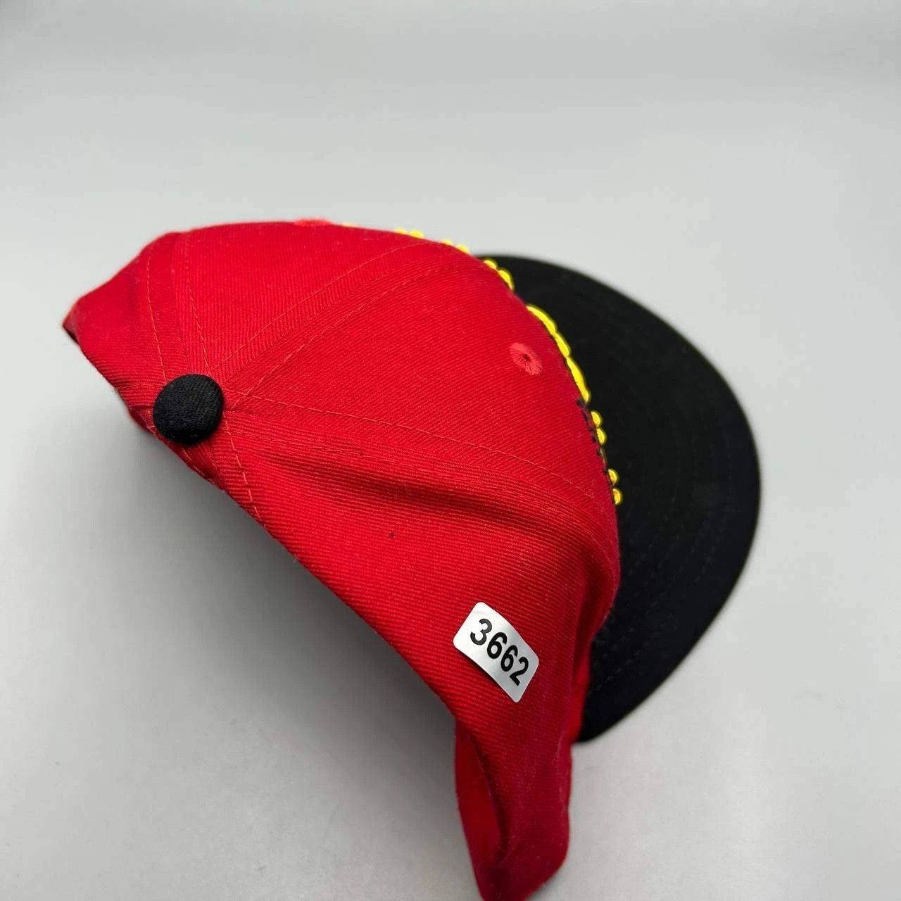 New Era Atlanta Hawks Hat Men M-L Red Embroidered Snap Back Cotton Size ONE SIZE - 8 Thumbnail