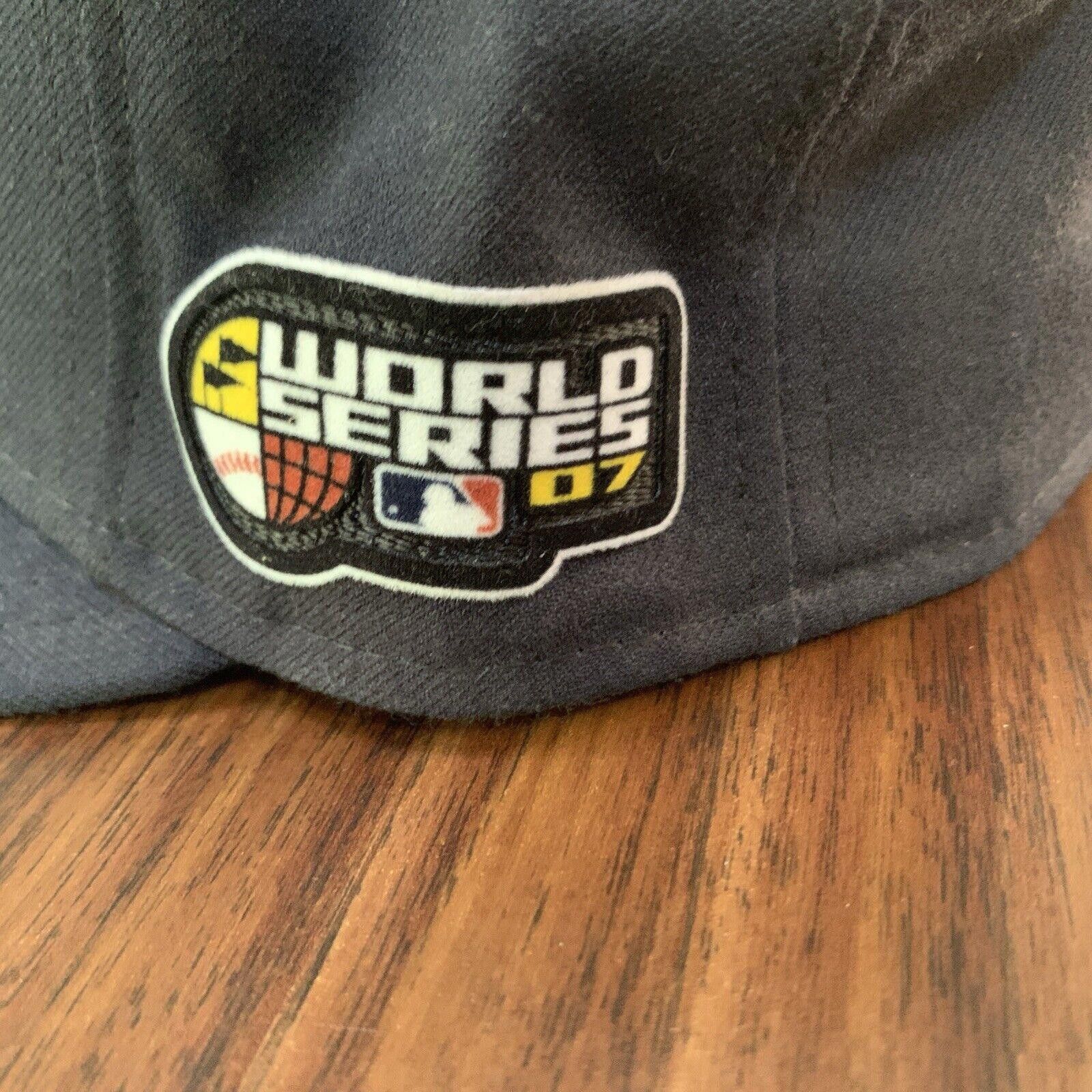 New Era 2007 Boston Red Sox Hat Navy World Series New Era Size ONE SIZE - 3 Thumbnail