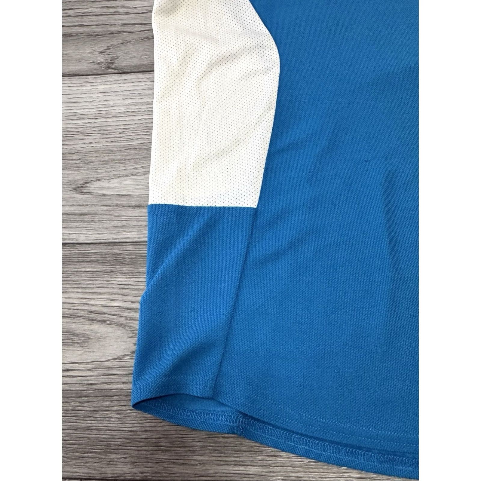 Nike VINTAGE Nike Jersey Tennis Agassi Style Mens L Blue White Shirt Size US L / EU 52-54 / 3 - 6 Thumbnail