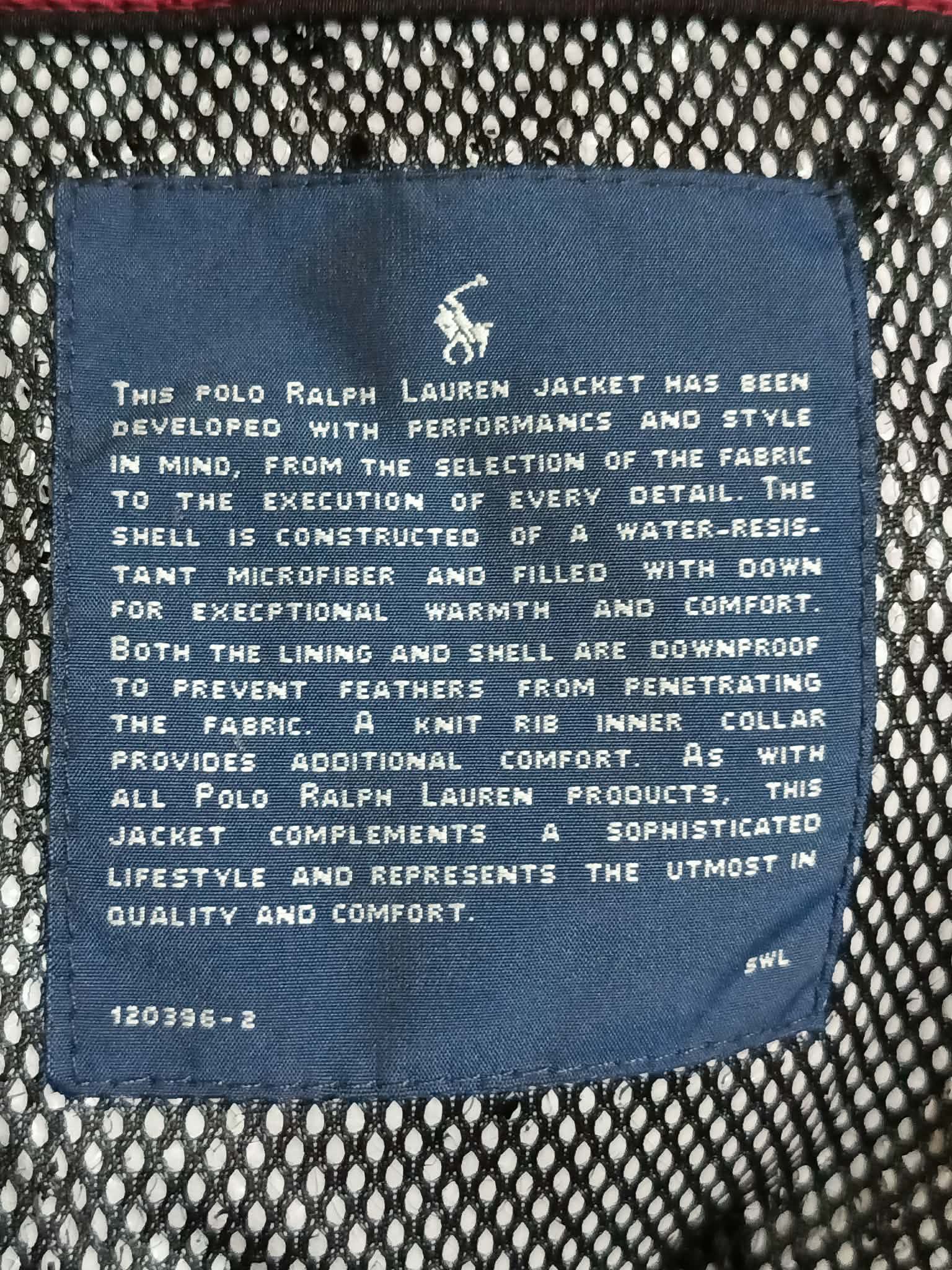Polo Ralph Lauren Vintage Polo Ralph Lauren Big Pony Logo USA Puffer Jacket Size US XL / EU 56 / 4 - 10 Thumbnail