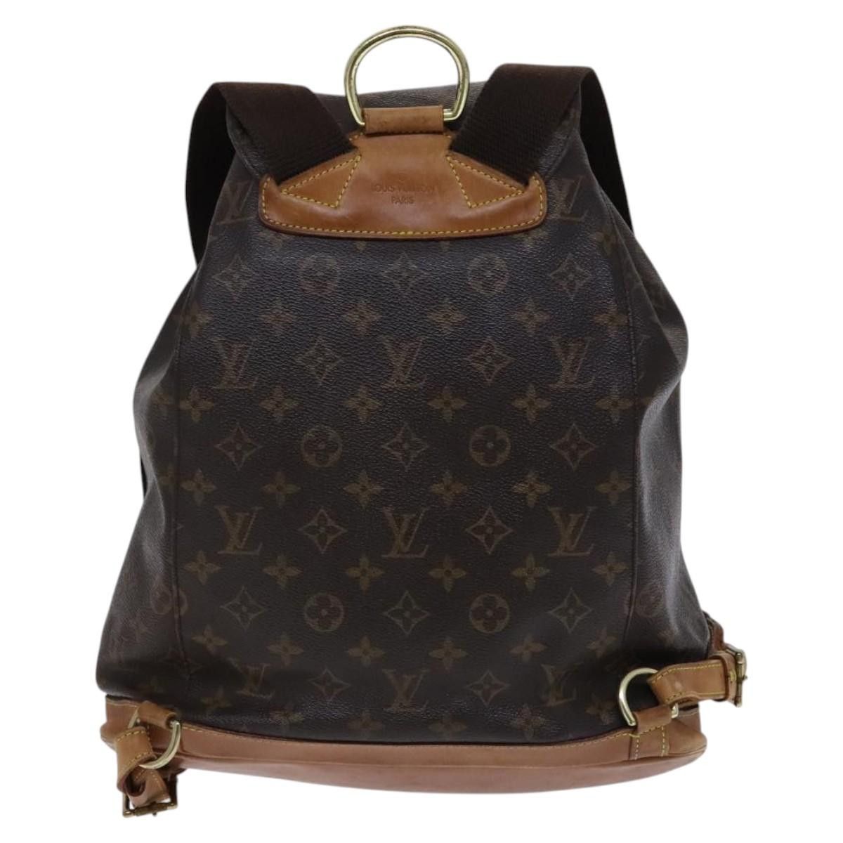 Louis Vuitton LOUIS VUITTON Monogram Montsouris GM Backpack M51135 Size ONE SIZE - 2 Thumbnail
