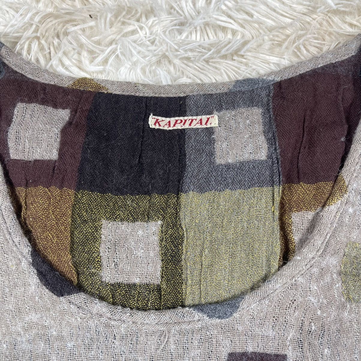 Kapital × Kapital Kountry Kapital Multicolor Boxes Designed Longsleeve Shirt Size US S / EU 44-46 / 1 - 6 Thumbnail