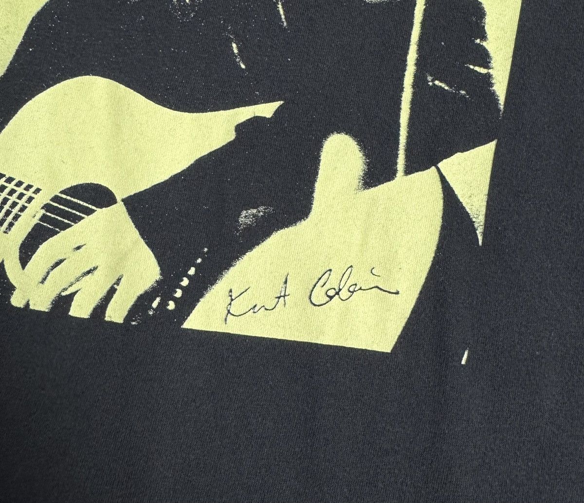 Nirvana Kurt Cobain Nirvana Grunge Rock T-Shirt Big Logo Size US M / EU 48-50 / 2 - 6 Thumbnail