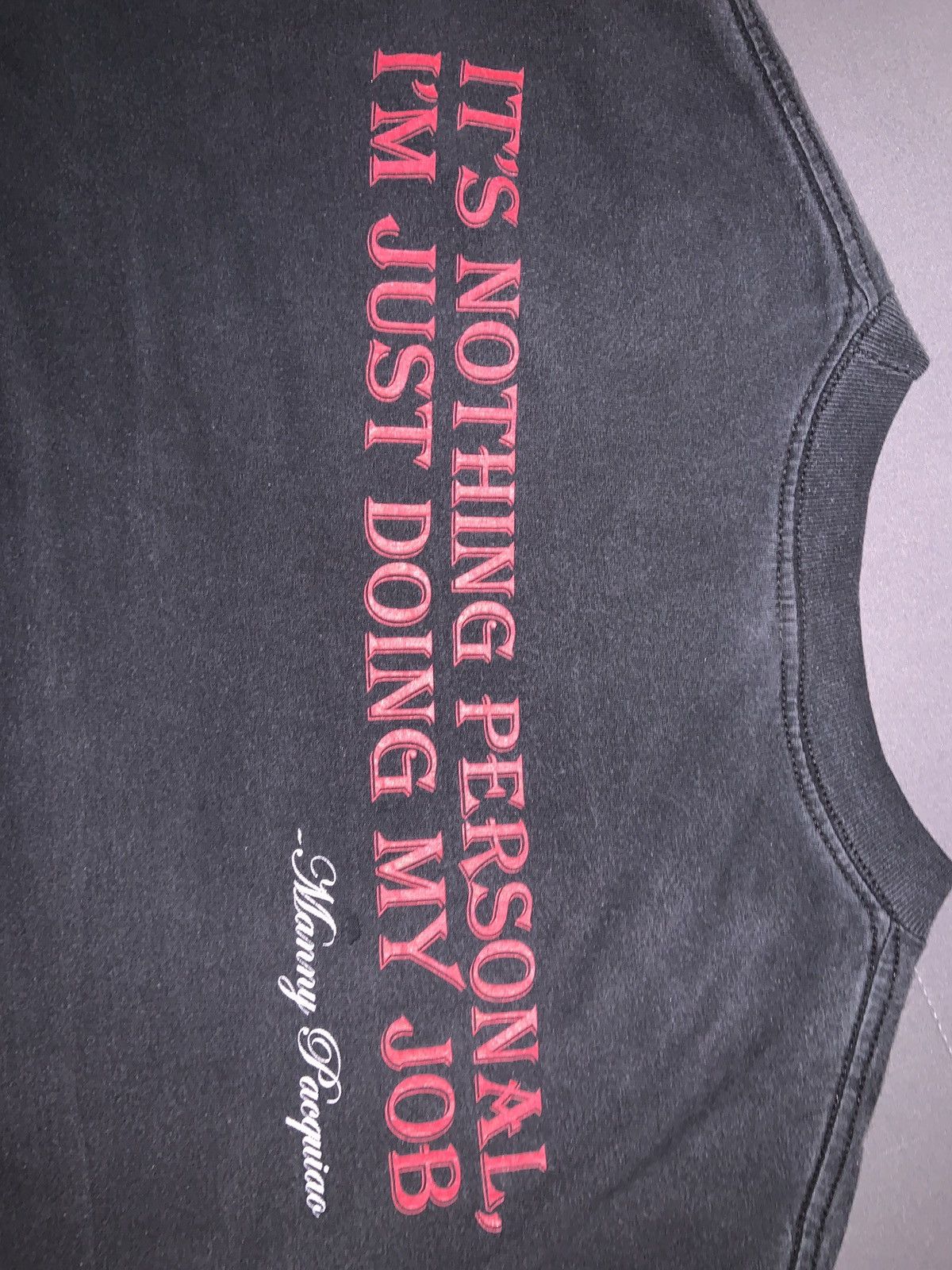 Alstyle Vintage 00’ Manny Pacquiao Boxing T - Size L Size US L / EU 52-54 / 3 - 5 Thumbnail