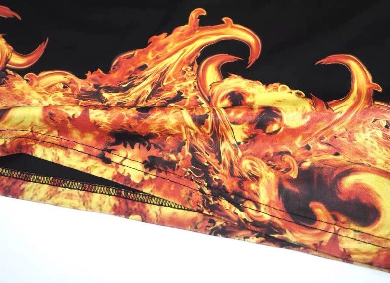 Givenchy Givenchy black flame short sleeve Size US XS / EU 42 / 0 - 5 Thumbnail