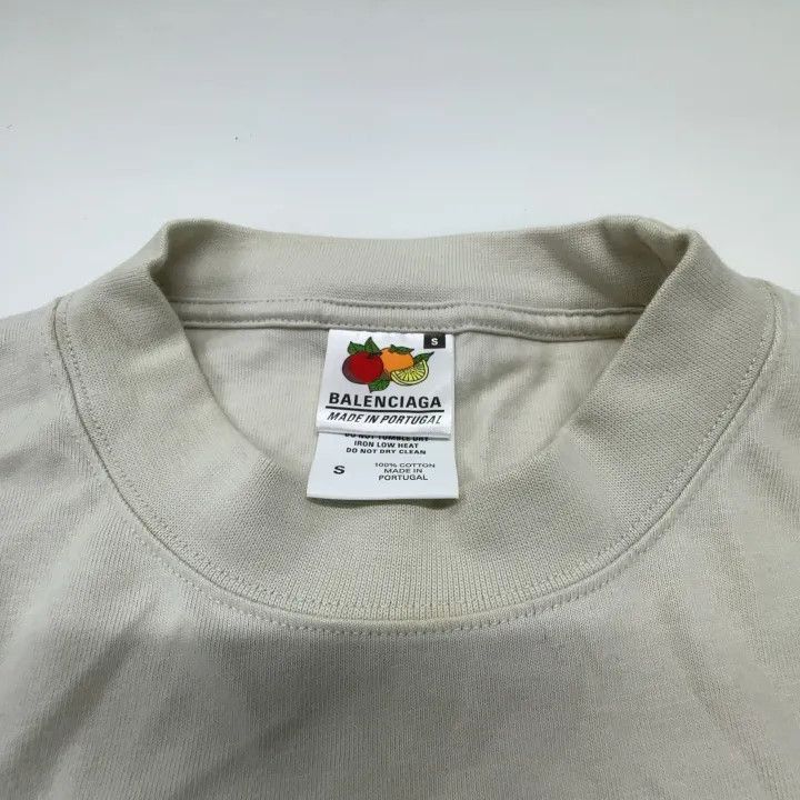 Balenciaga Balenciaga Balenciaga Logo Print Short Sleeve TShirt -2507 Size US S / EU 44-46 / 1 - 4 Thumbnail