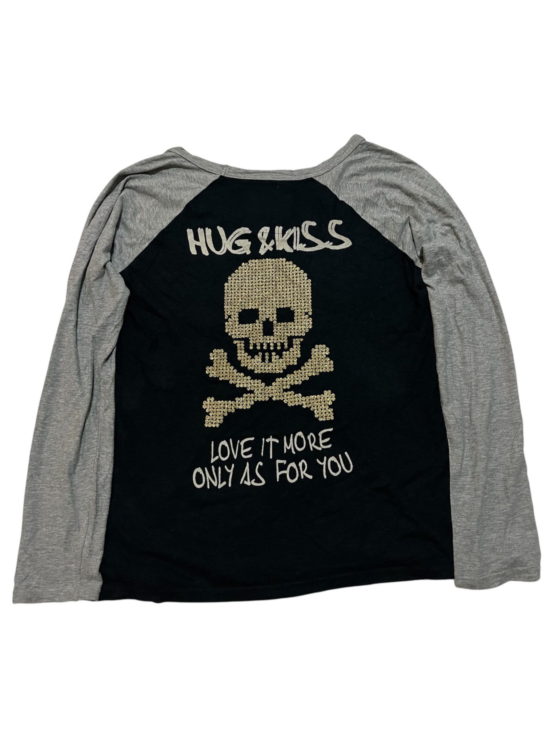 20471120 × Hysteric Glamour × Japanese Brand Dig Deep Japanese Brand Women Face Print Long Sleeve Size L / US 10 / IT 46 - 4 Thumbnail