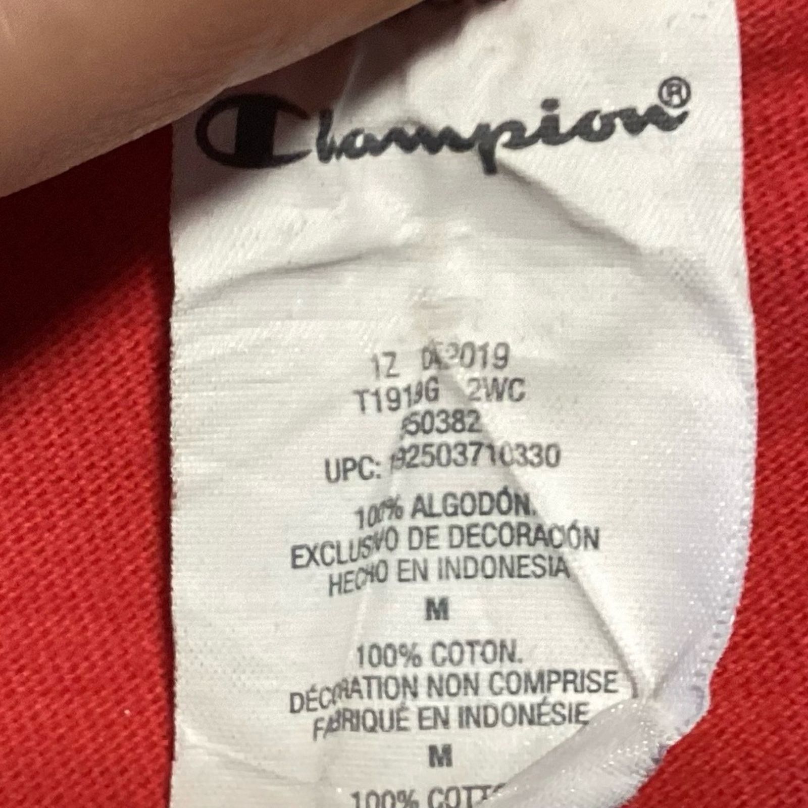 Champion Champion 100 years Anniversary T Shirt Size US M / EU 48-50 / 2 - 3 Thumbnail