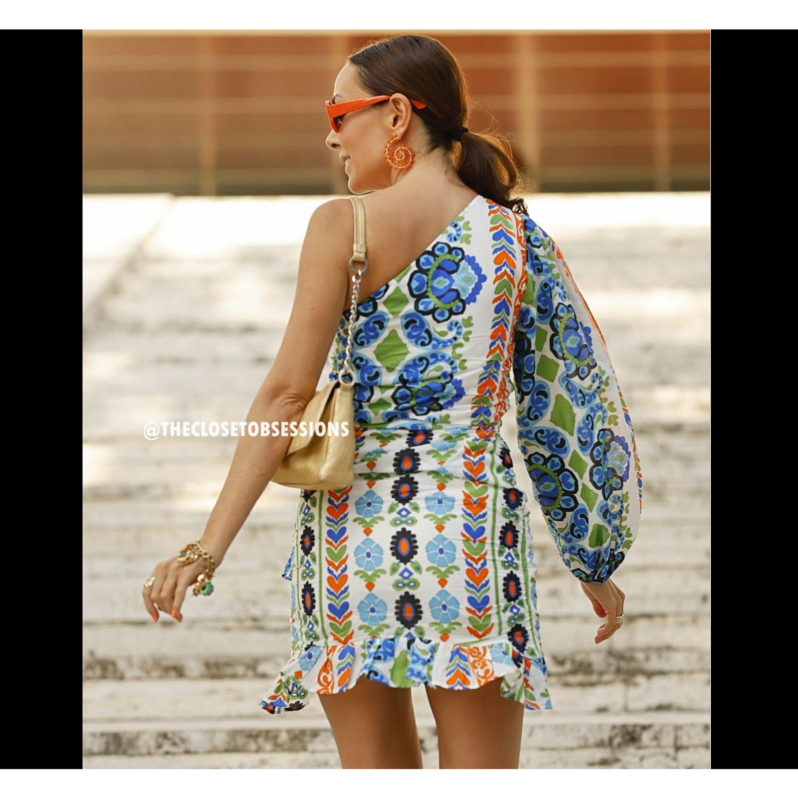 Mango RARE!!! MANGO Flared Hem Short Dress NWT Size L / US 10 / IT 46 - 8 Thumbnail