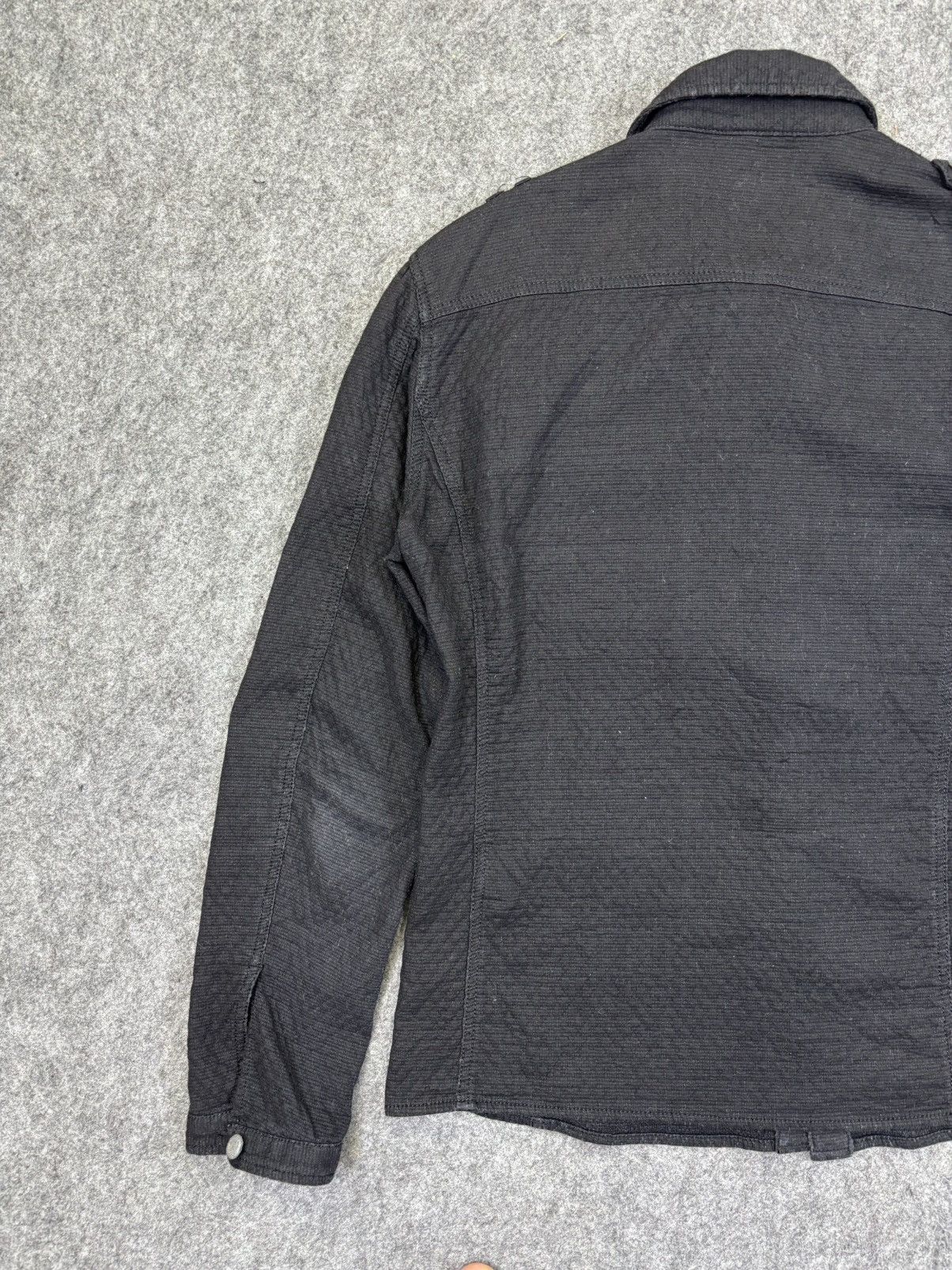 Tornado Mart Very Rare Tornado Mart Corrugated Military Skinny Shirt K41 Size US S / EU 44-46 / 1 - 12 Thumbnail