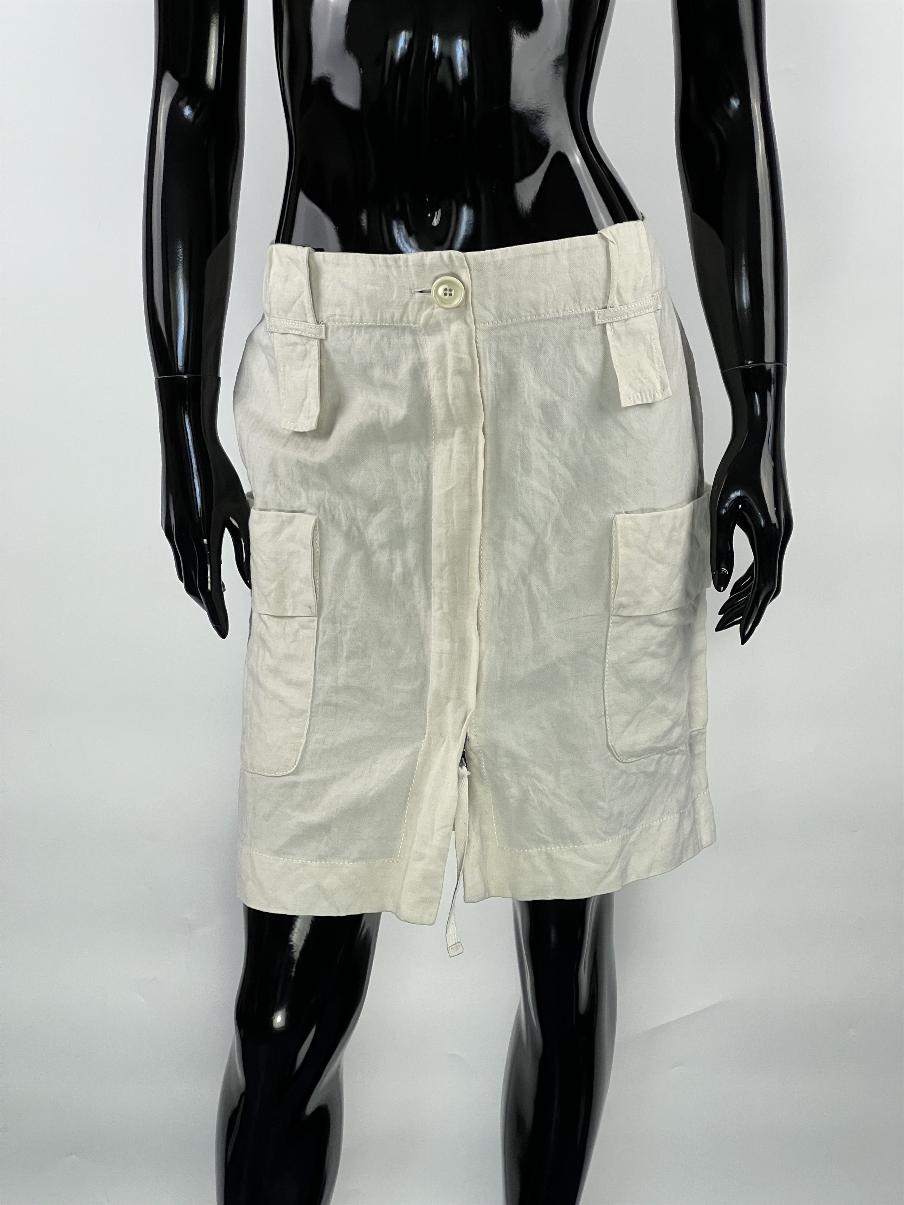 Other Carla G. Rare Cotton Linen Skirt Suit Size IT 40/42 US 6/8 Size S / US 4 / IT 40 - 16 Thumbnail
