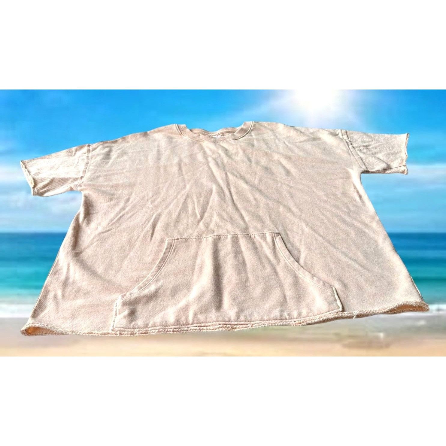 Other NWT Kinesis Rag Top Pullover Large Peach Cotton Casual Kanga Size L / US 10 / IT 46 - 11 Thumbnail