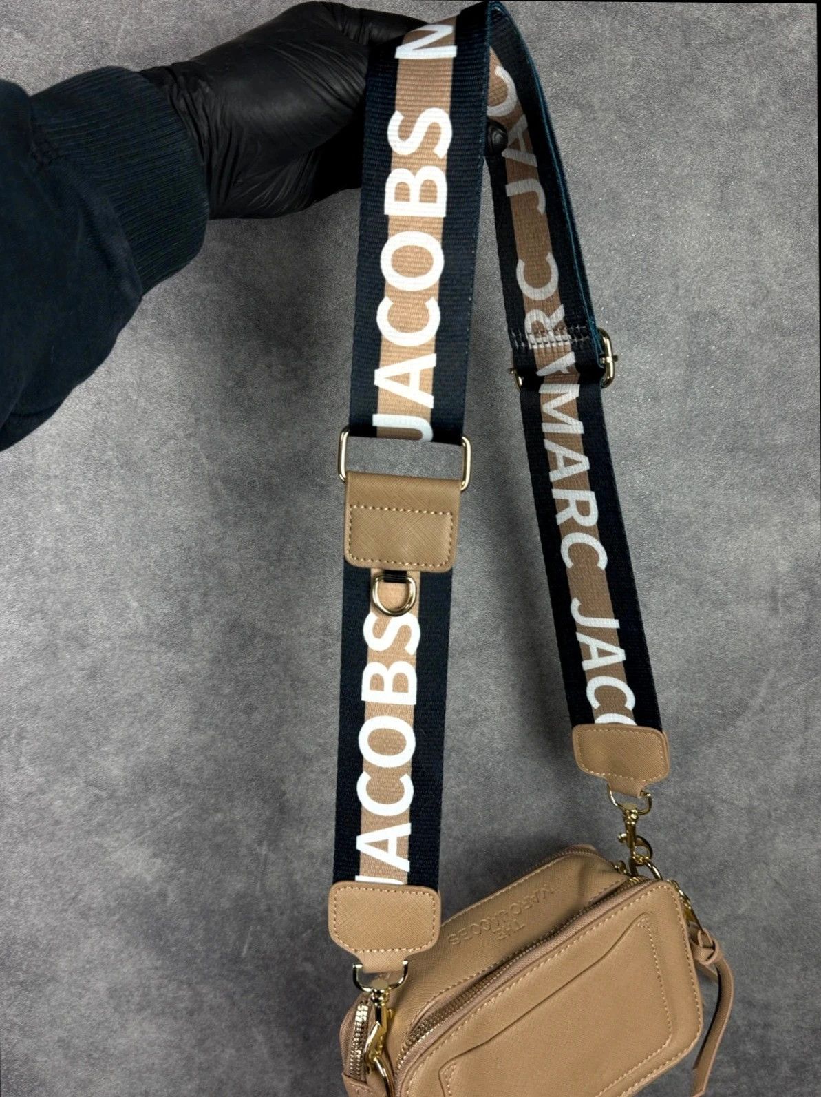 Marc Jacobs Marc Jacobs The Snapshot Shoulder Bag Beige Logo Size ONE SIZE - 10 Thumbnail