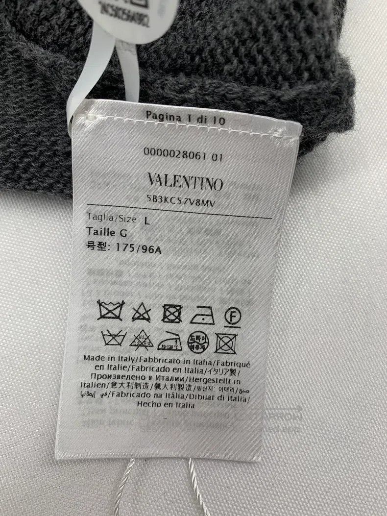 Valentino Valentino Feather embroidered wool pullover Size L / US 10 / IT 46 - 5 Thumbnail