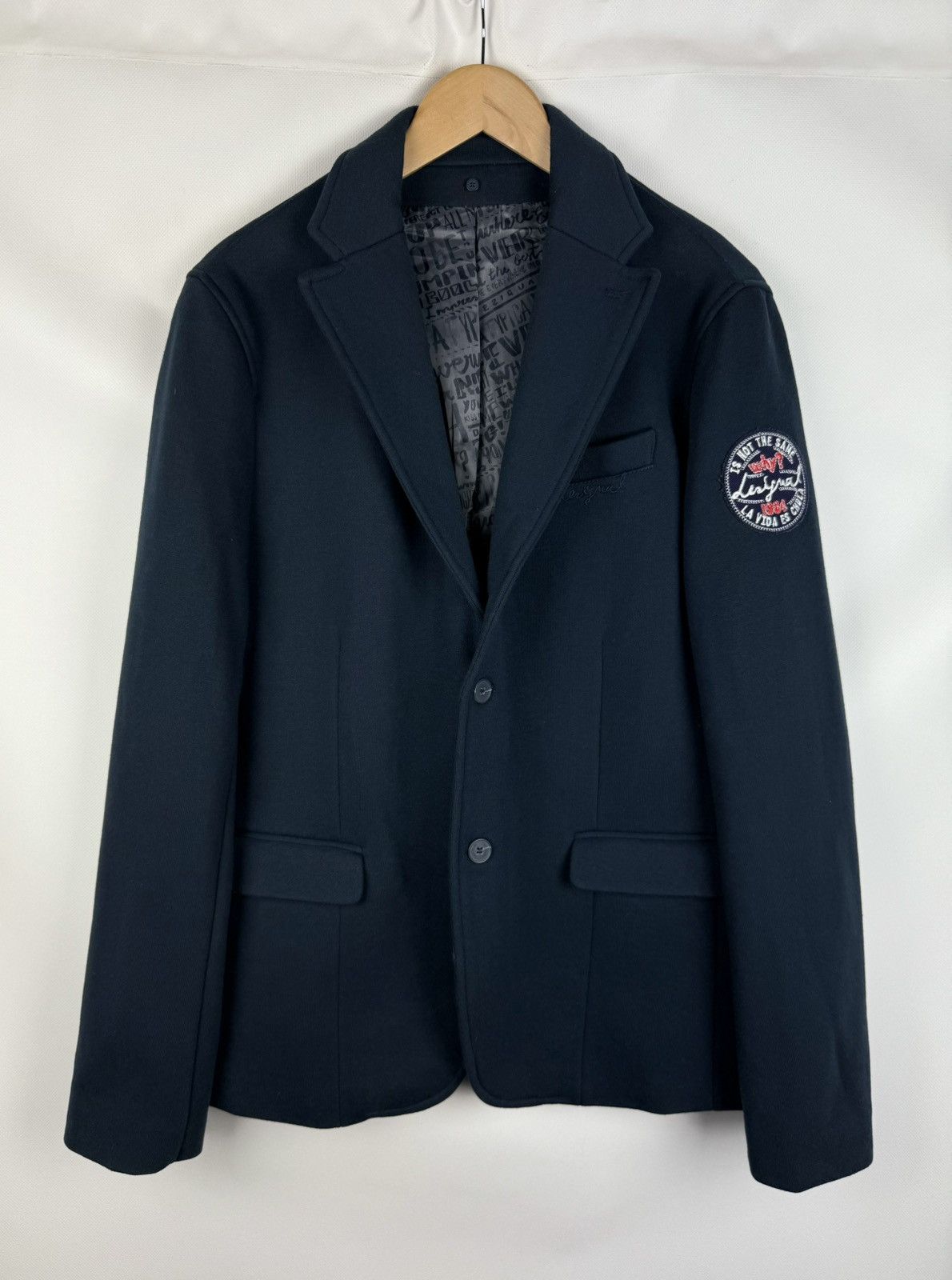 Desigual Desigual Men’s Blazer Jacket Size 54 Style 47E1959 Size US L / EU 52-54 / 3 - 1 Thumbnail