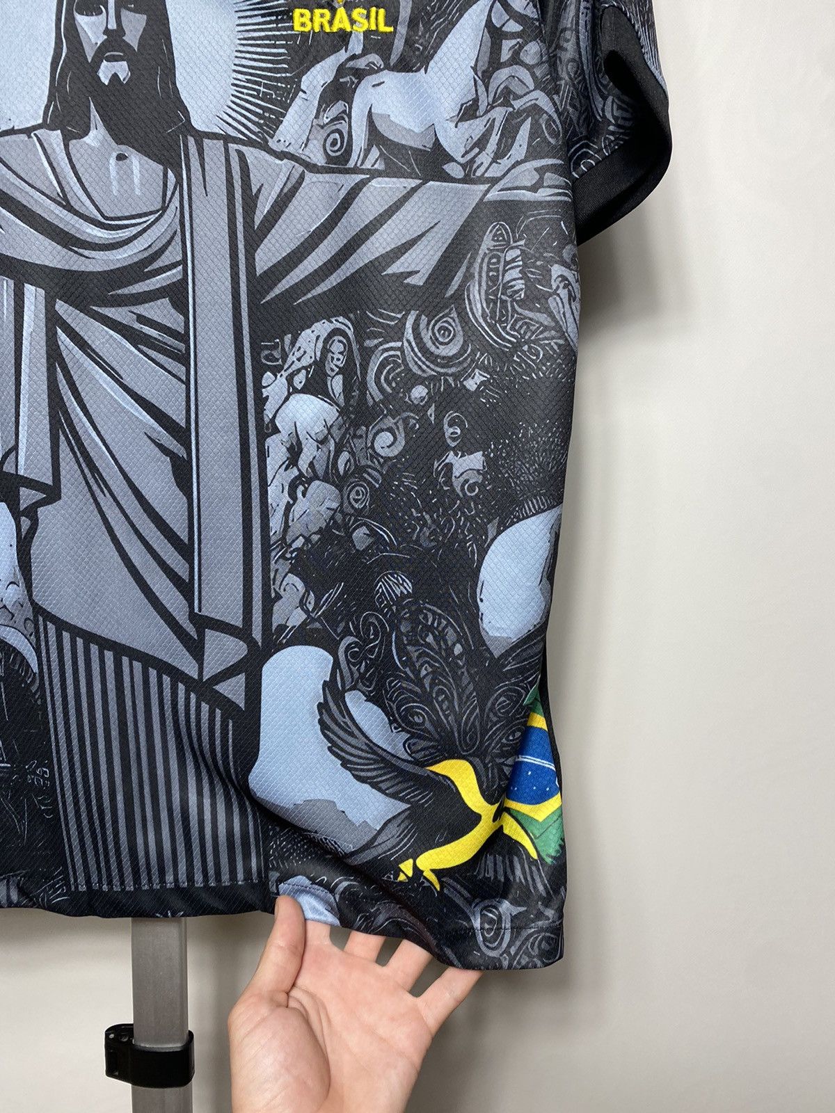 Other Nike Brazil Full Print Jesus Hype Blockcore Jersey Size US M / EU 48-50 / 2 - 5 Thumbnail
