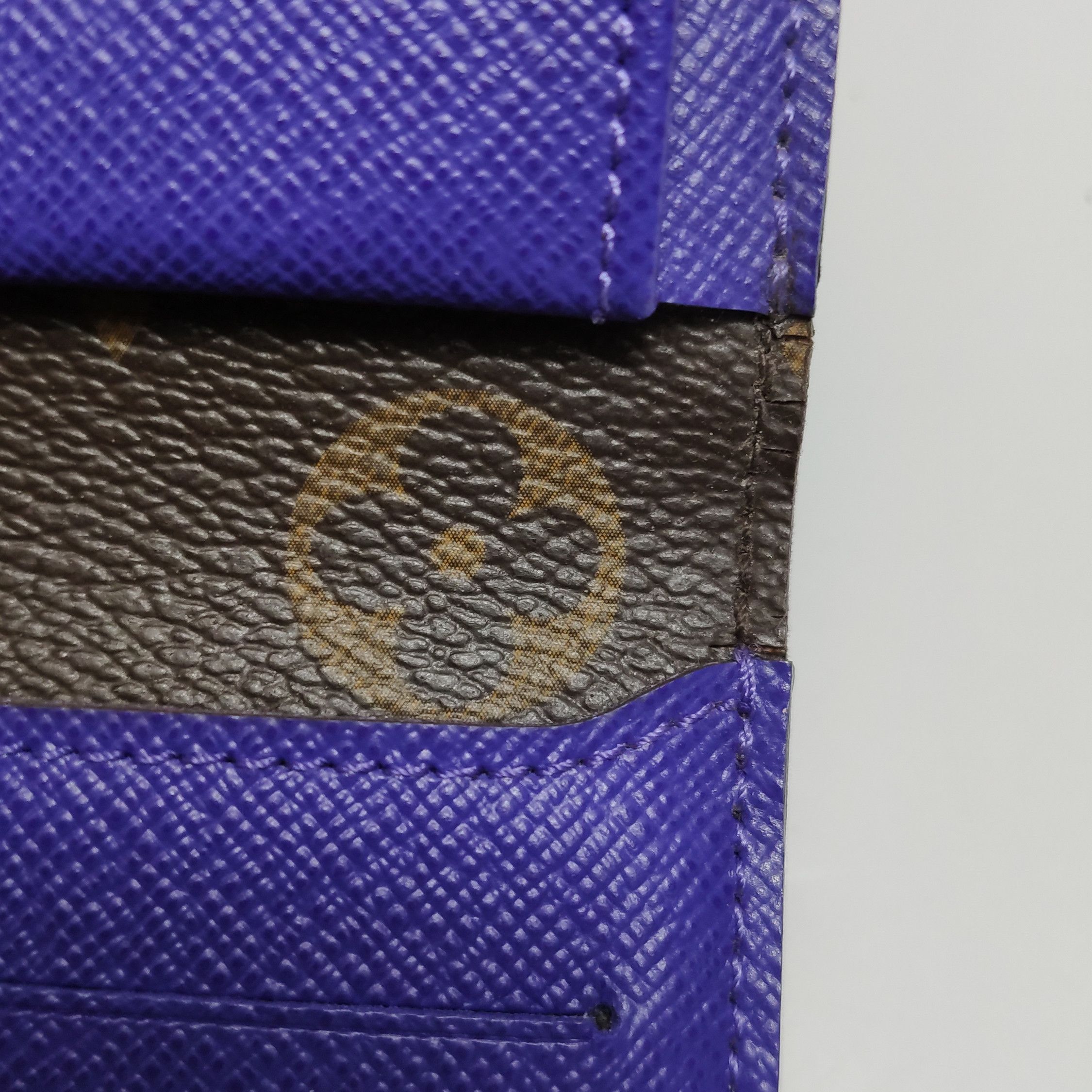 Louis Vuitton Louis Vuitton (LV) Marie leather Monogram print snap wallet Size ONE SIZE - 6 Thumbnail