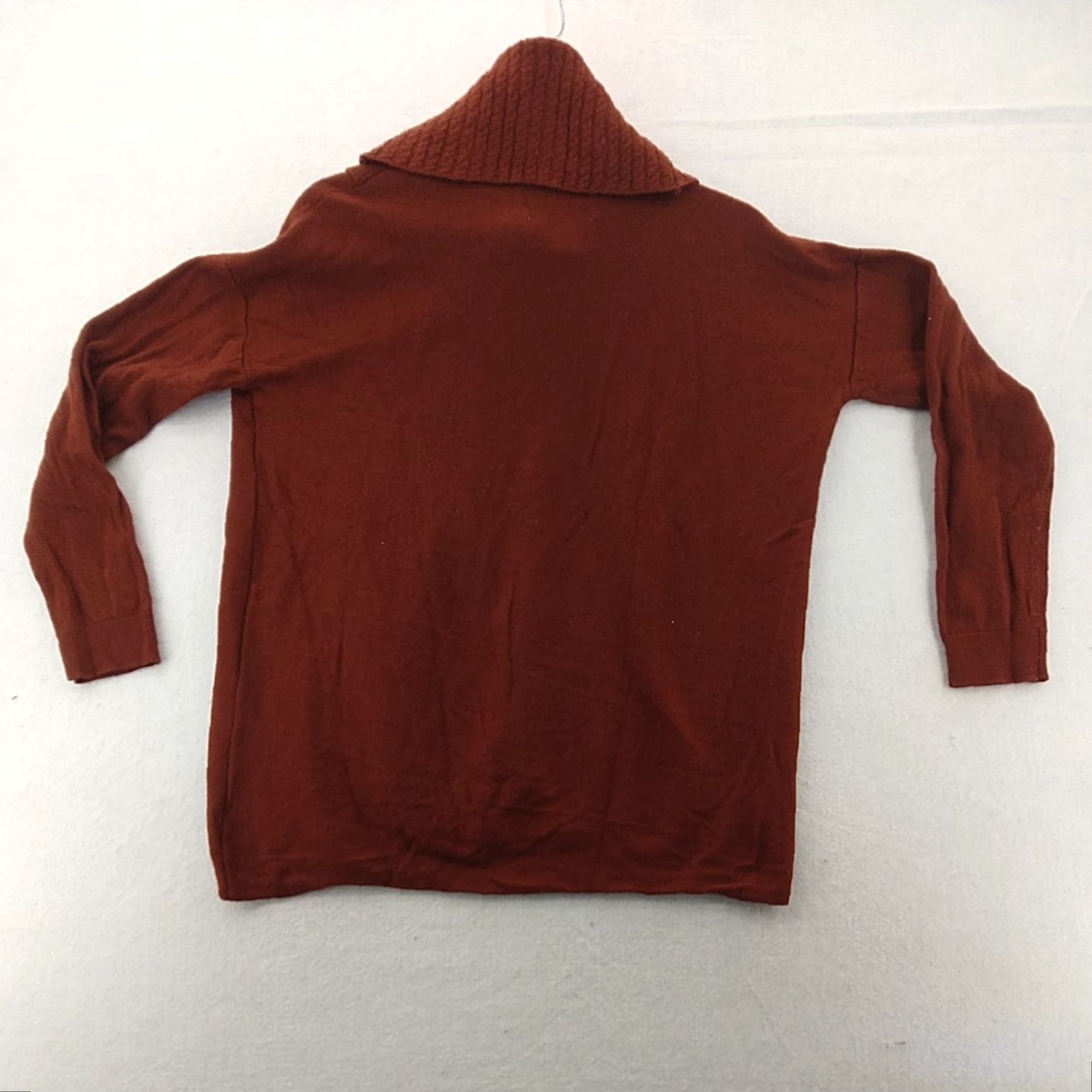 Ellen Tracy Ellen Tracy Womens Sweater M Brown Turtle Neck Wool Vintage Y2K Size M / US 6-8 / IT 42-44 - 2 Thumbnail