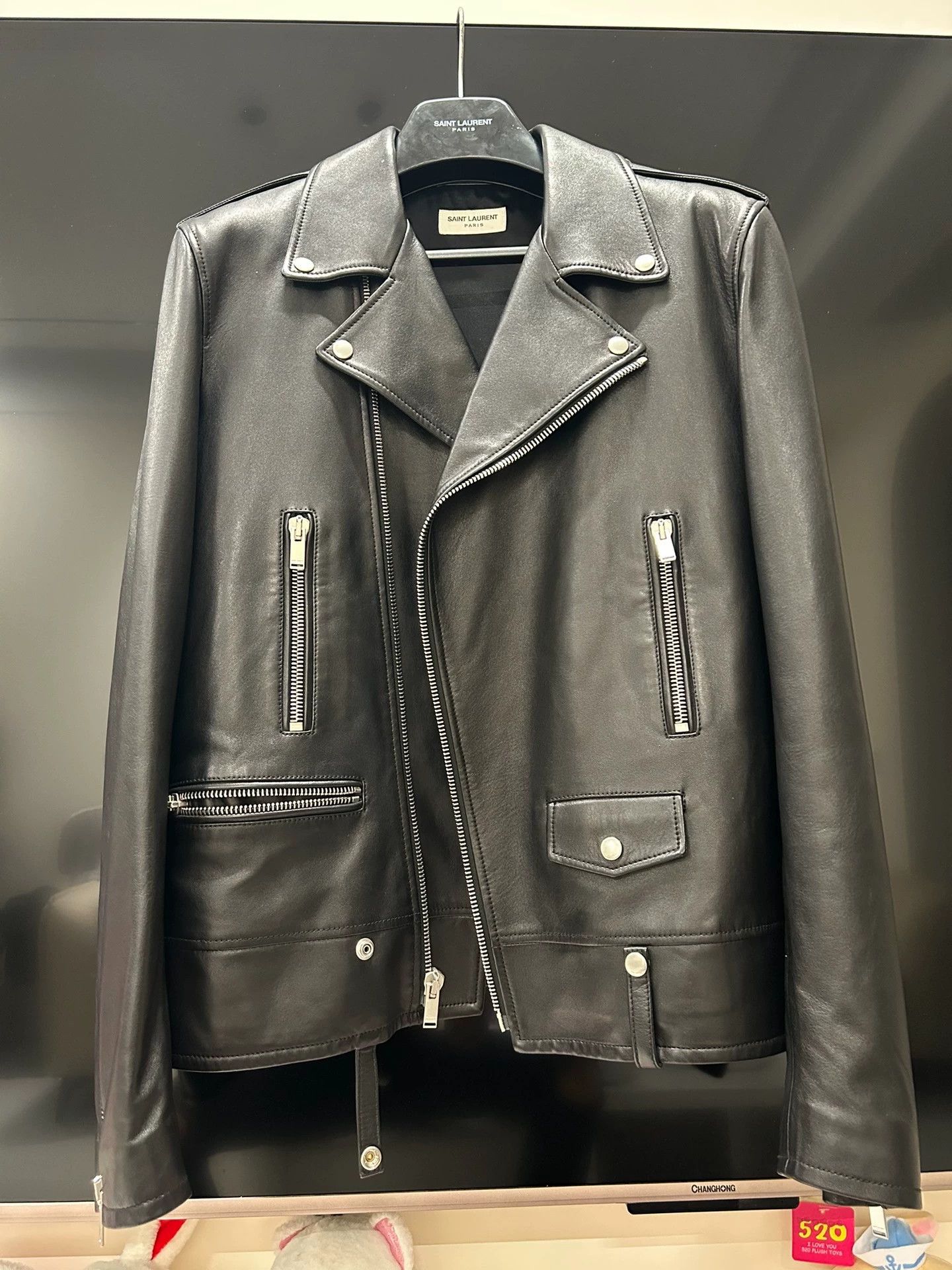 Saint Laurent Paris Saint Laurent Paris 20fwL01 leather jacket Size US L / EU 52-54 / 3 - 1 Thumbnail