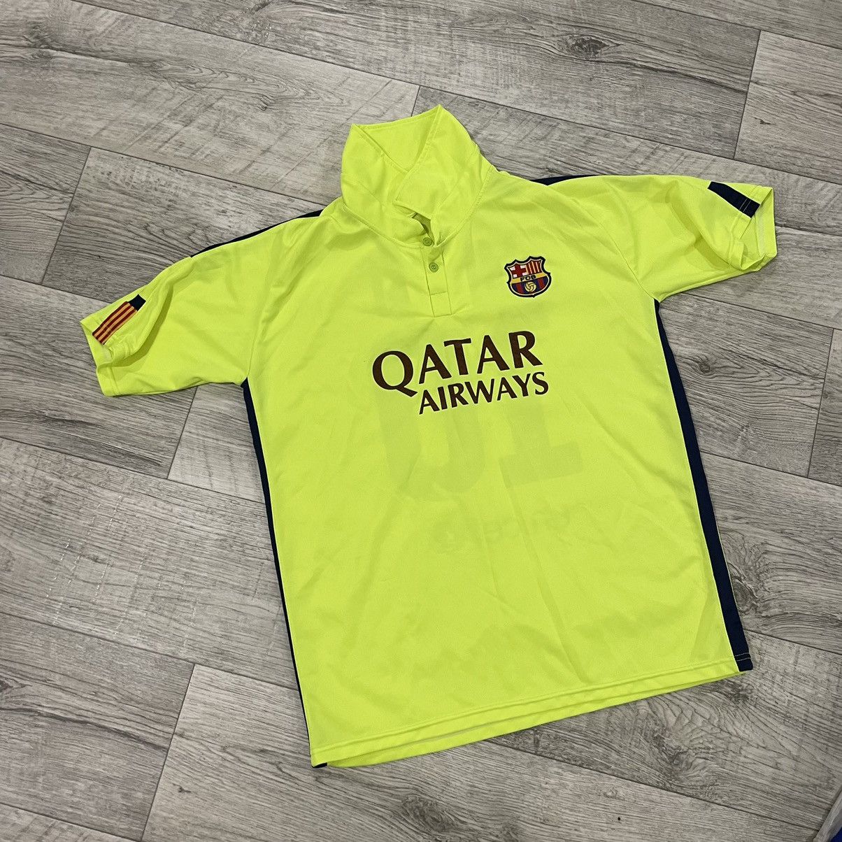Band Tees Barca Barcelona QATAR MESSI 10 unicef jersey tee shirt Size US M / EU 48-50 / 2 - 1 Thumbnail