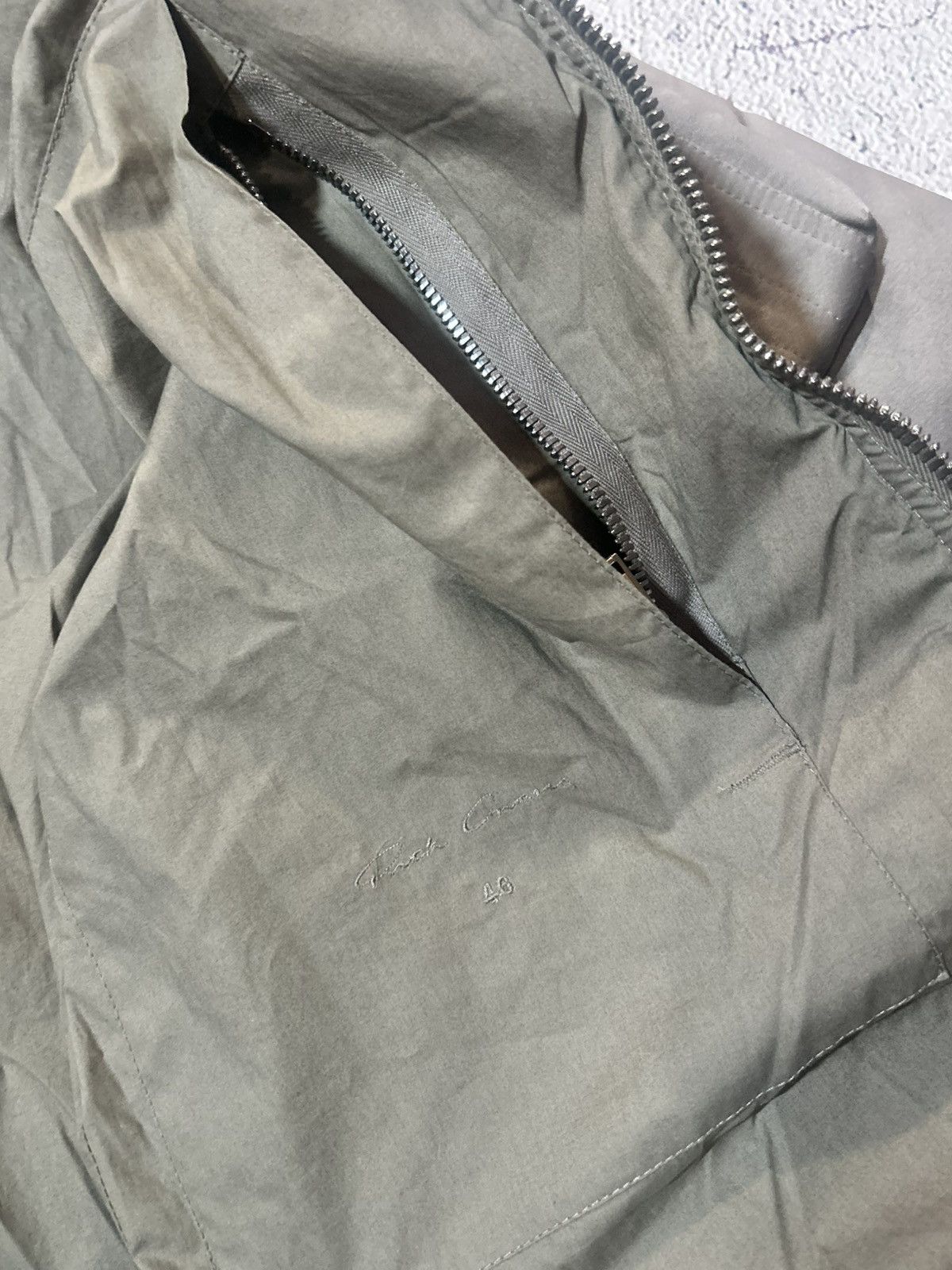 Rick Owens Rick Owens Bomber Jacket Glitter Mainline Down Filled Size US S / EU 44-46 / 1 - 12 Thumbnail