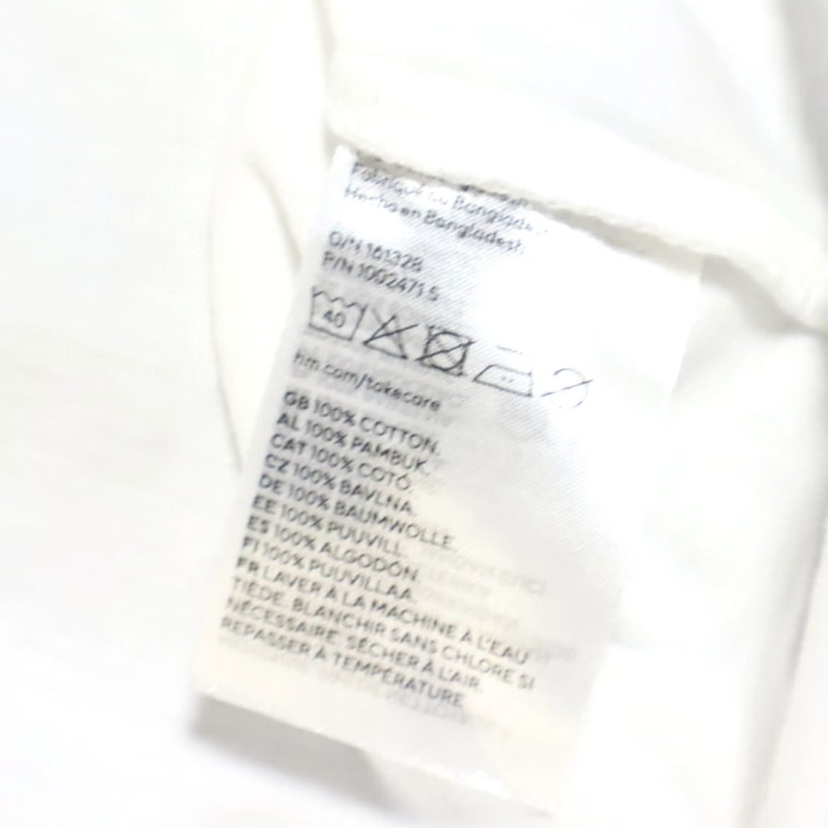 H&M H&M Beach Boys Heavy Cotton Solid T-Shirt White Men's S Size US S / EU 44-46 / 1 - 6 Thumbnail