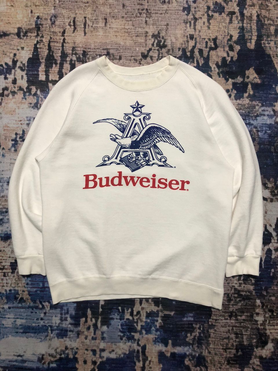 Budweiser Vintage 90s Budweiser Snack Honey Buds Crewneck Sweatshirt Size US S / EU 44-46 / 1 - 1 Thumbnail