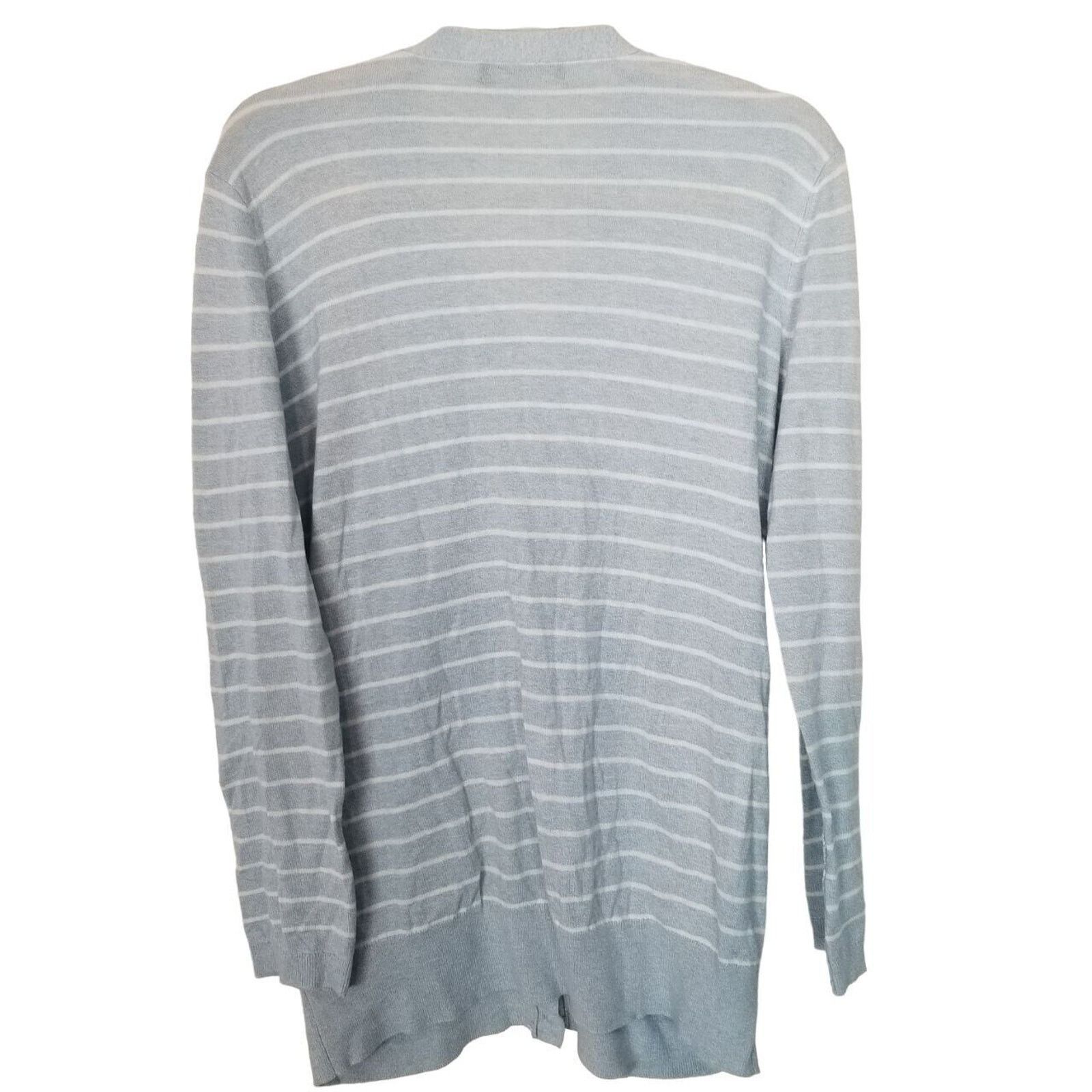 Lauren Ralph Lauren Lauren Ralph Lauren Women Striped Cardigan Sweater LP Preppy Size L / US 10 / IT 46 - 8 Thumbnail
