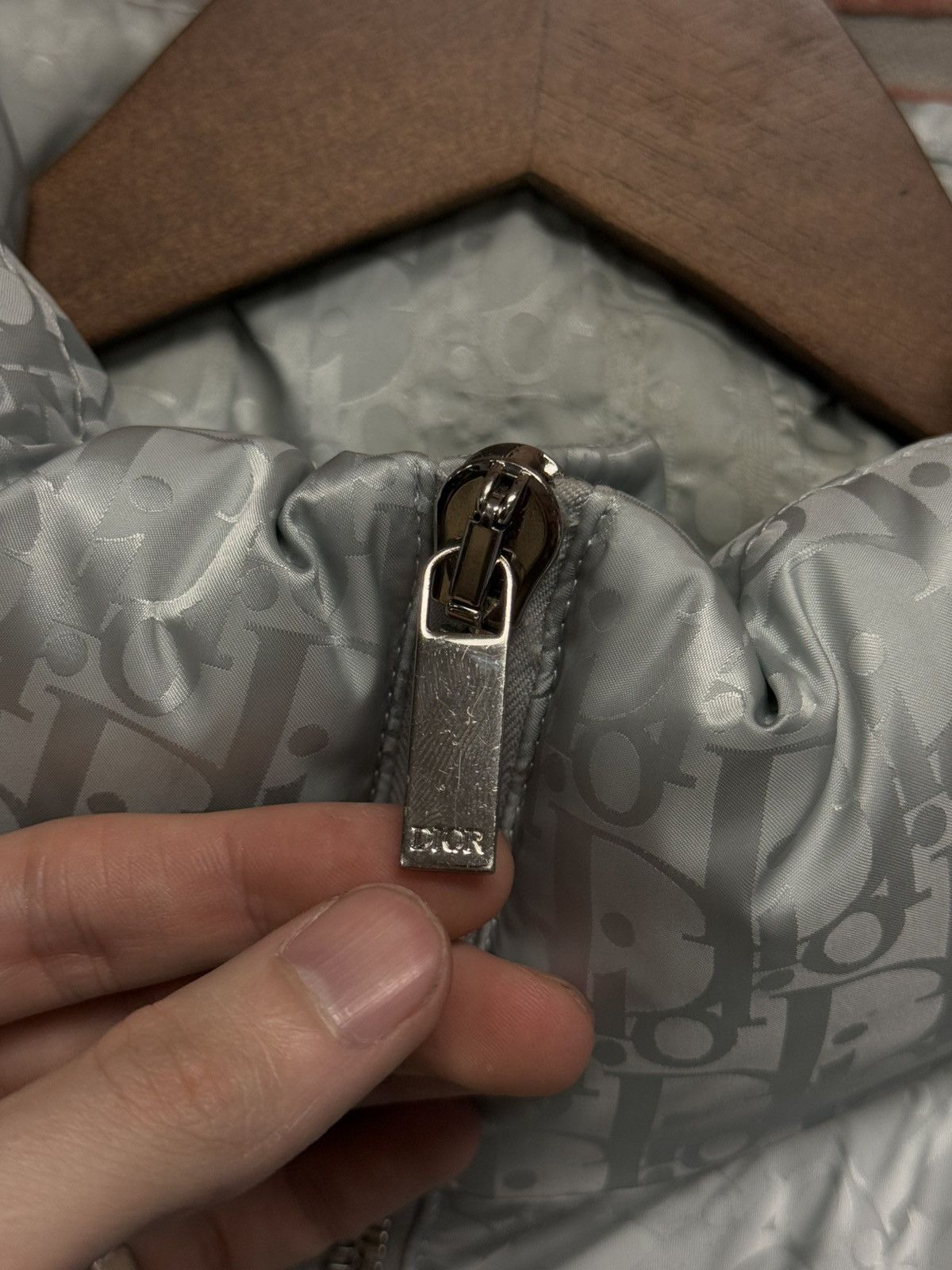 Dior Dior Puffer Jacket Silver $3100 Retail Size 58(XXL) 🧼 Size US XXL / EU 58 / 5 - 10 Thumbnail