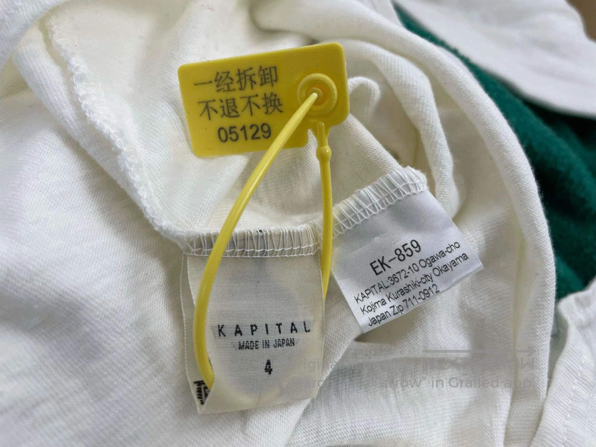 Kapital Kapital Smiling Long Sleeve Size US XL / EU 56 / 4 - 6 Thumbnail