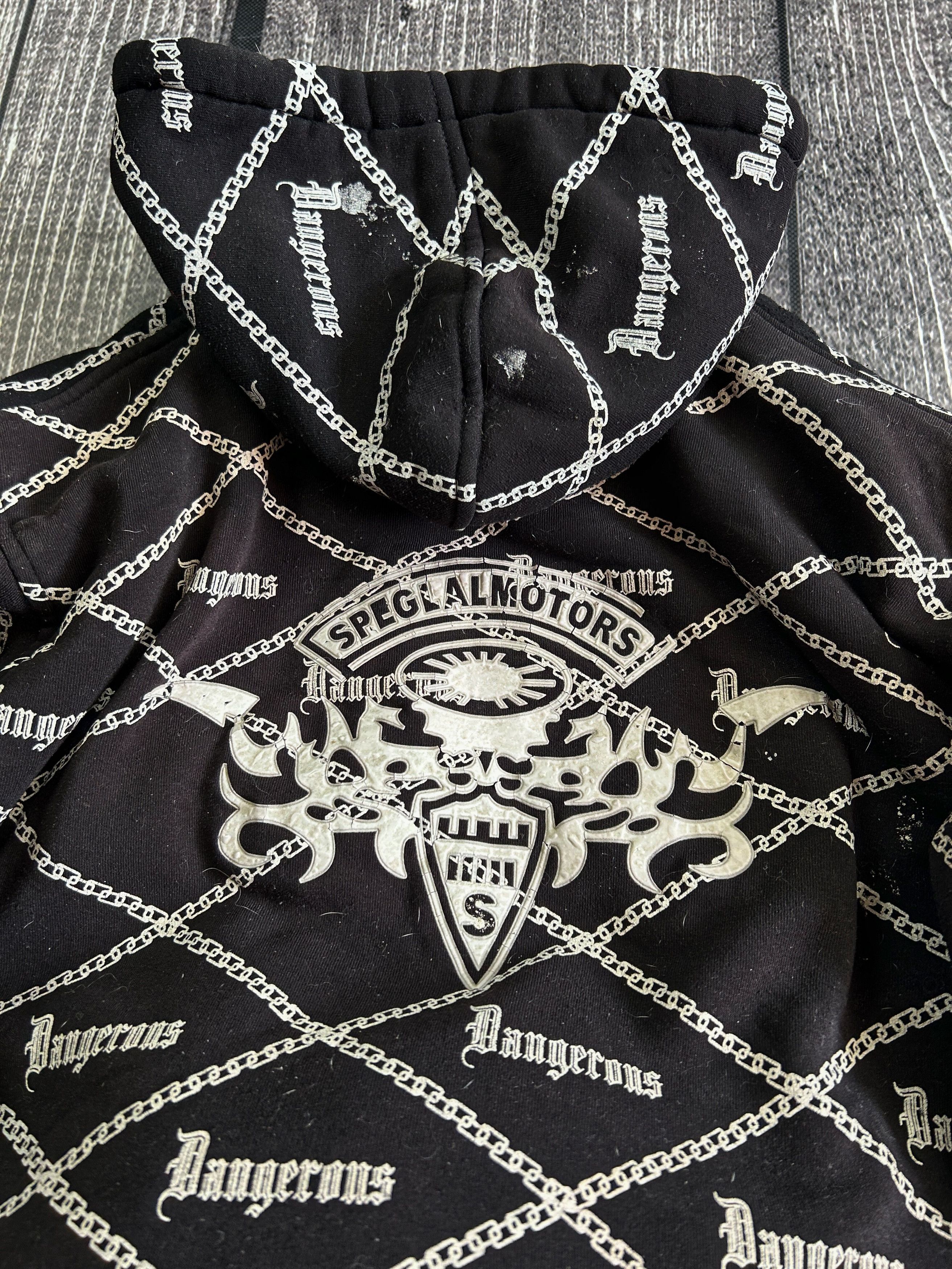 Rap Tees Y2K Graphic Hooded Jacket Streetwear Archive Style Size US L / EU 52-54 / 3 - 8 Thumbnail