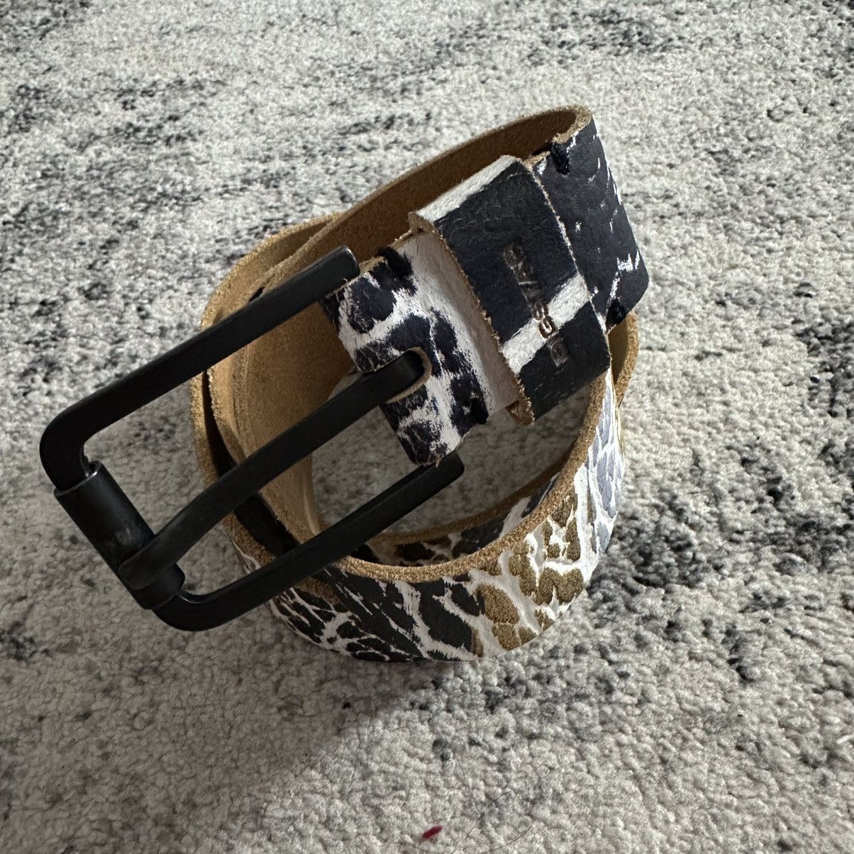 Big Star Big Star Leather Belt Size ONE SIZE - 3 Thumbnail