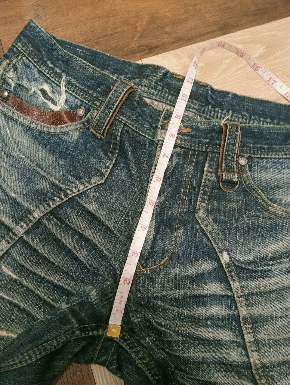 Nicole Club VINTAGE NICOLE CLUB JAPAN DISTRESSED JEANS Size US 33 - 16 Thumbnail