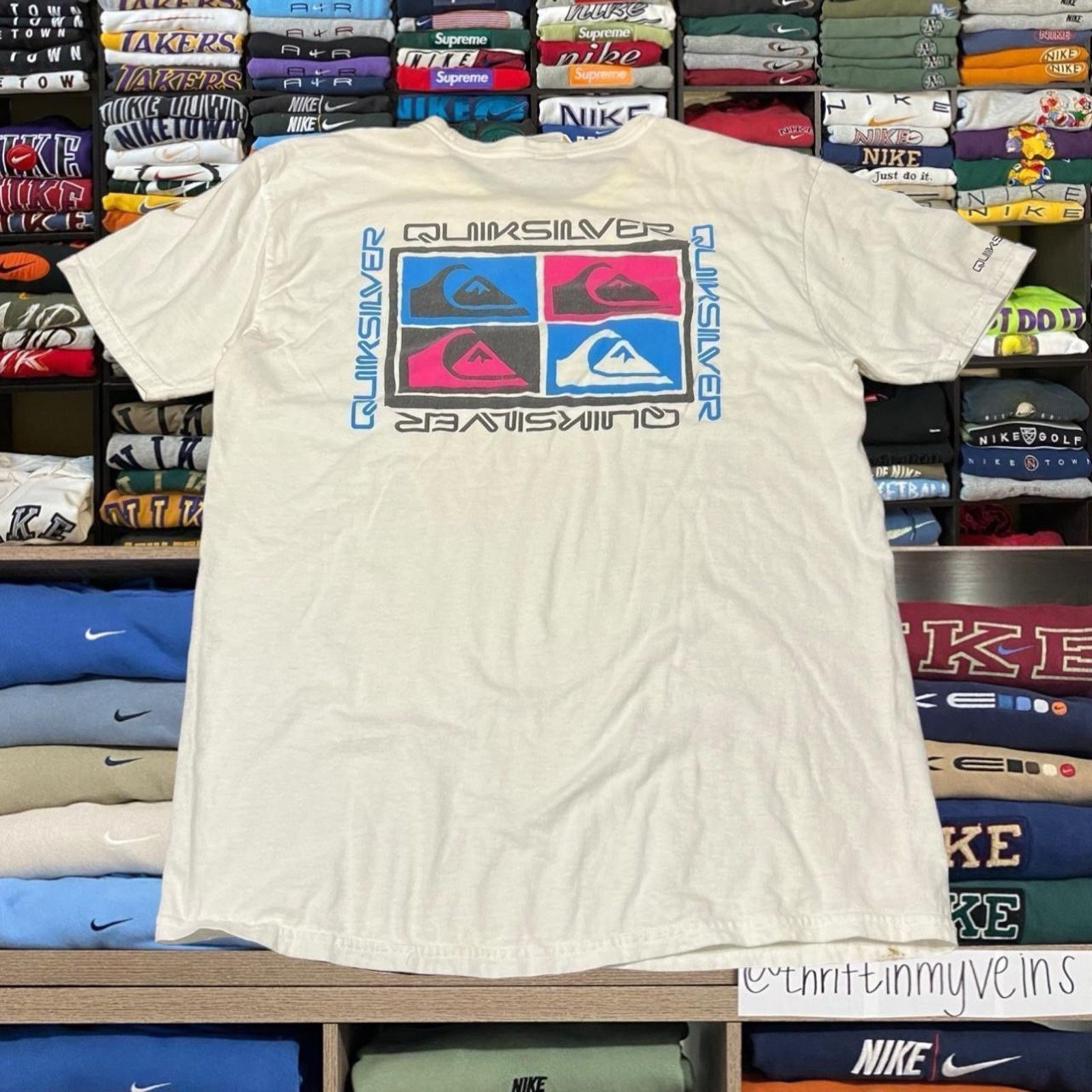 Quiksilver Vintage Y2K quiksilver Surf Sweater/Shirt Size US M / EU 48-50 / 2 - 1 Thumbnail