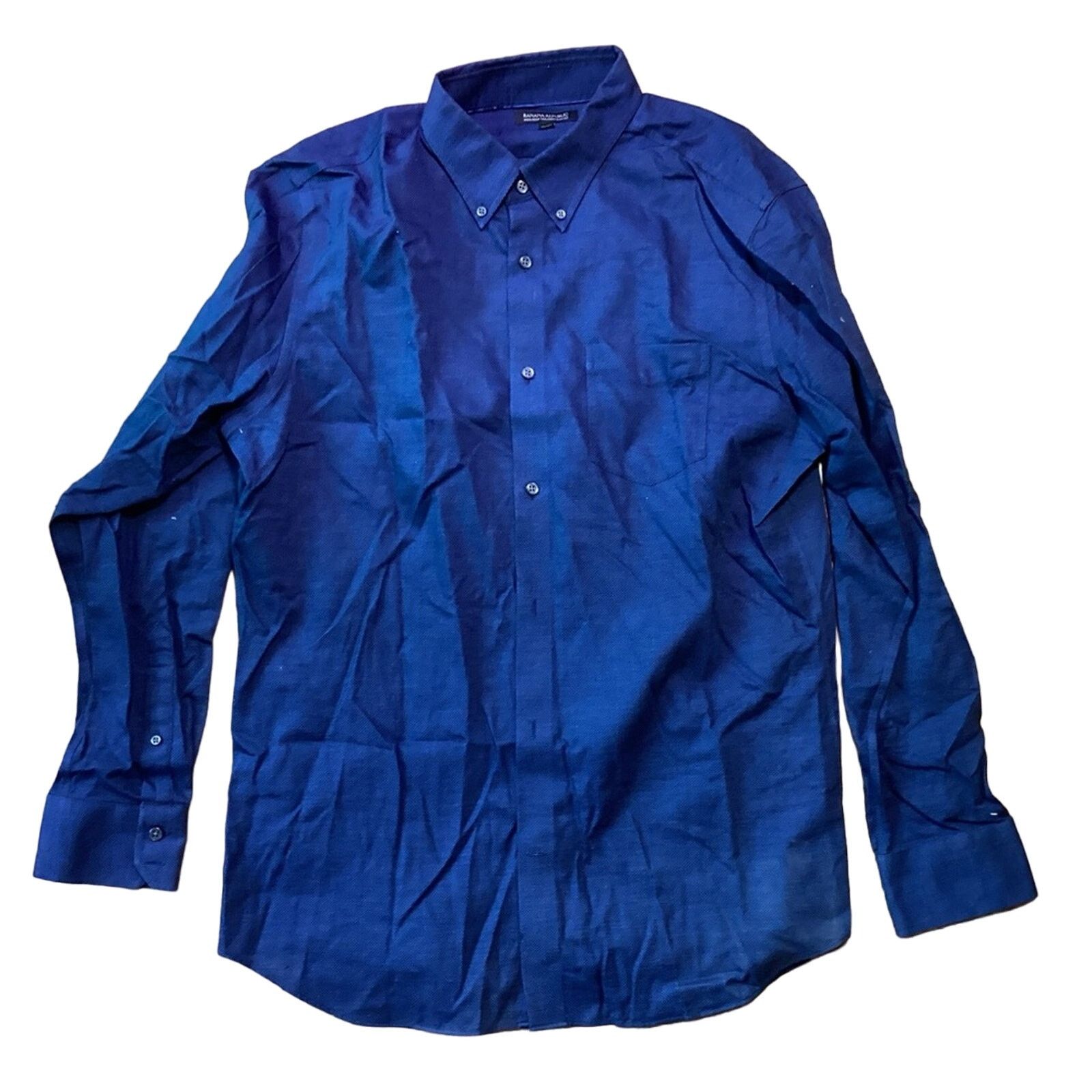 Banana Republic Banana Republic Tailored Slim Fit Button Down Size US XL / EU 56 / 4 - 3 Thumbnail