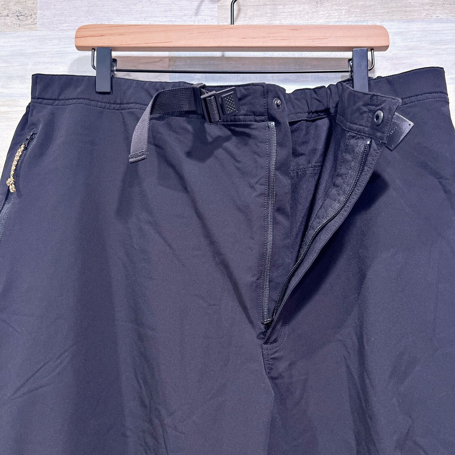 Cabelas Cabelas Nylon Belted Hiking Pants Black Lightweight 3XLT Size US 44 / EU 60 - 5 Thumbnail