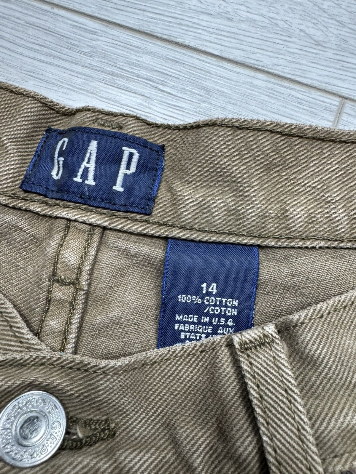 Gap × Vintage Crazy Vintage Y2K Gap Loose Pants Bootcut Flared Size US 34 / EU 50 - 9 Thumbnail