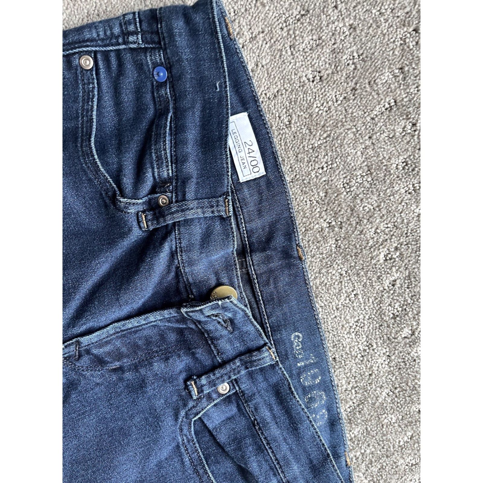 Gap Gap 1969 Legging Jean Womens 00 / Blue Light Skinny Stretch Jeans Size 24" / US 00 / IT 34 - 5 Thumbnail