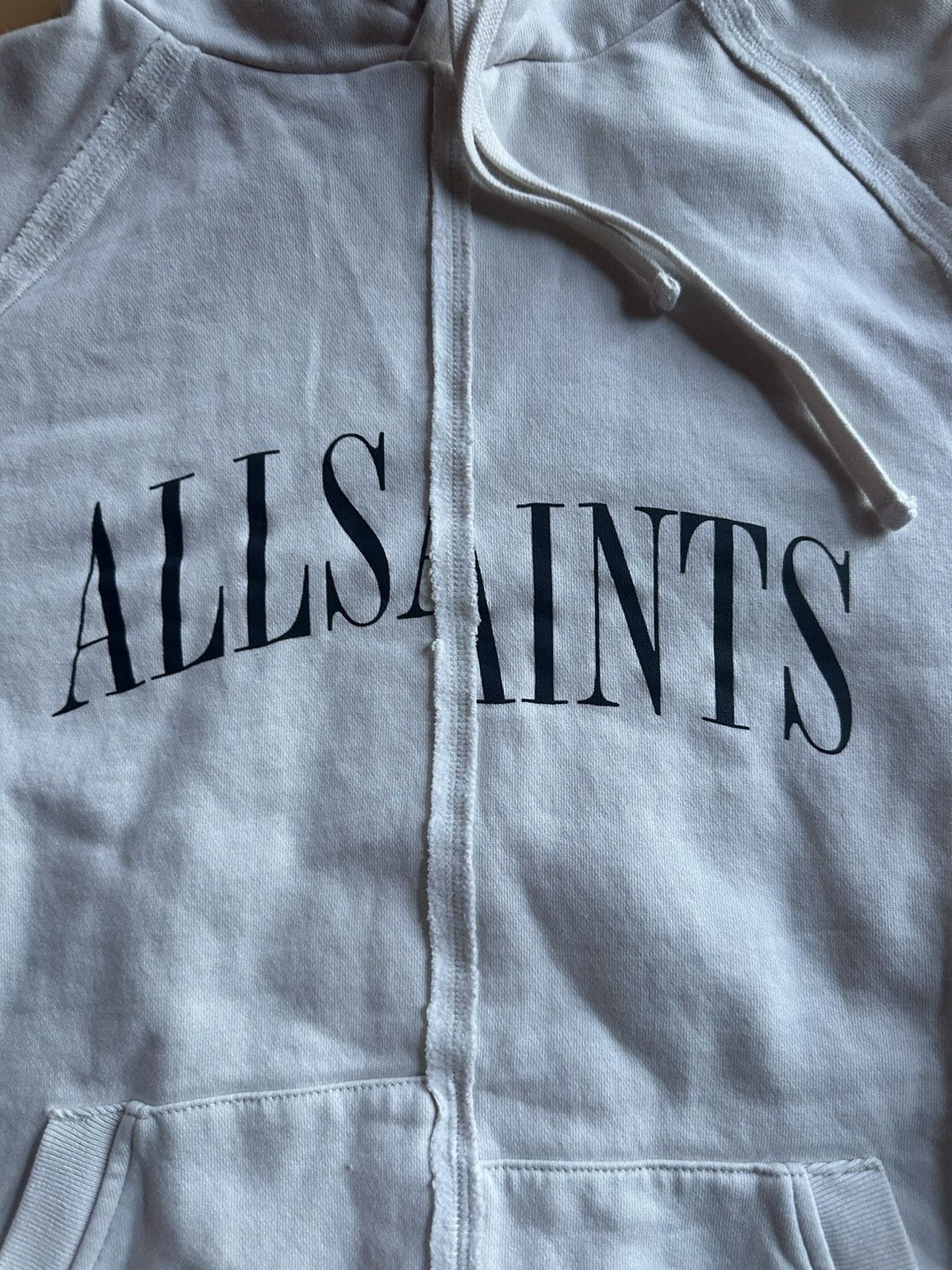 image of Allsaints All Saints Hoodie in Beige, Men's (Size XS)