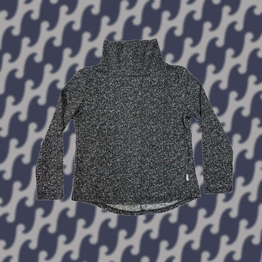Avalanche Avalanche Shirt Womens M Gray Sweatshirt Grey Pullover Sweater Mock Neck Size M / US 6-8 / IT 42-44 - 1 Thumbnail
