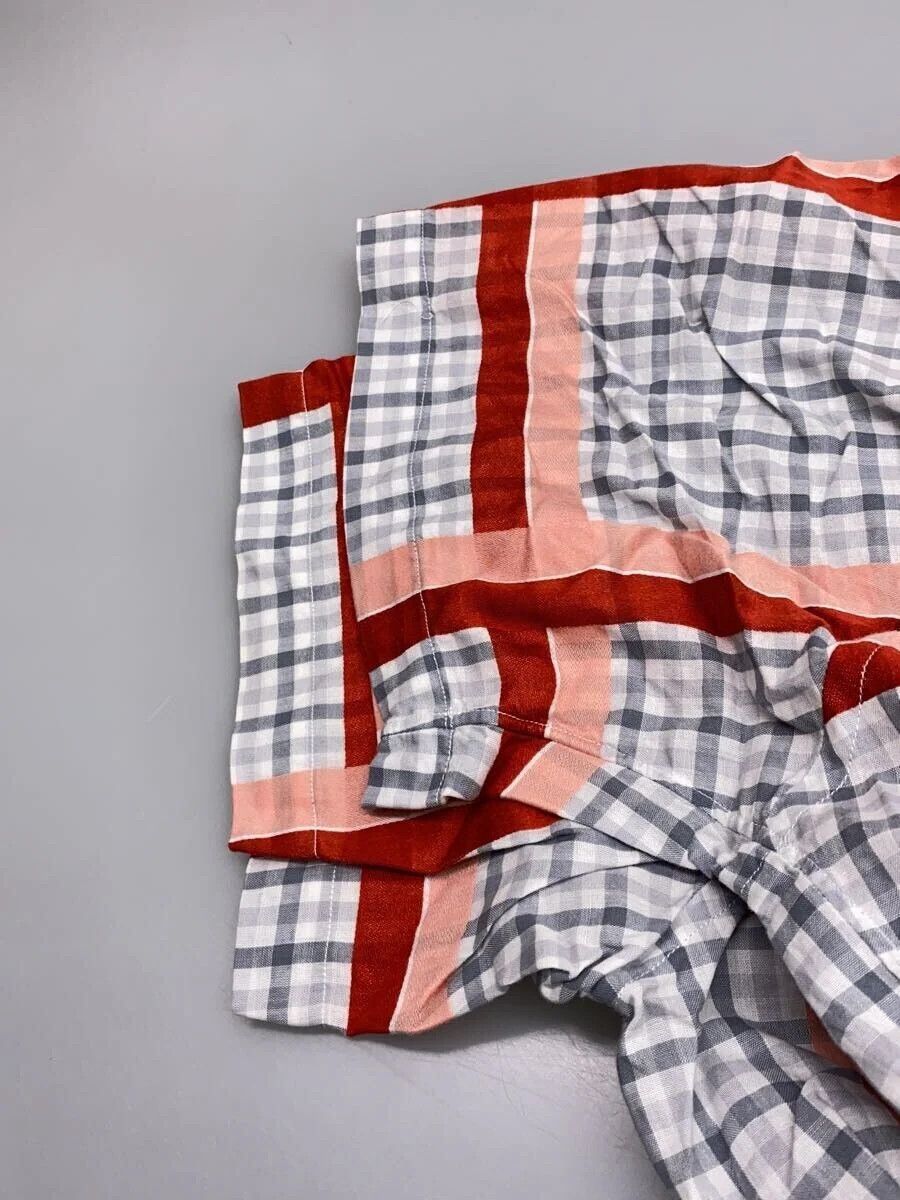 Yohji Yamamoto Plaid Short Sleeve Button Shirt Size US XL / EU 56 / 4 - 3 Thumbnail