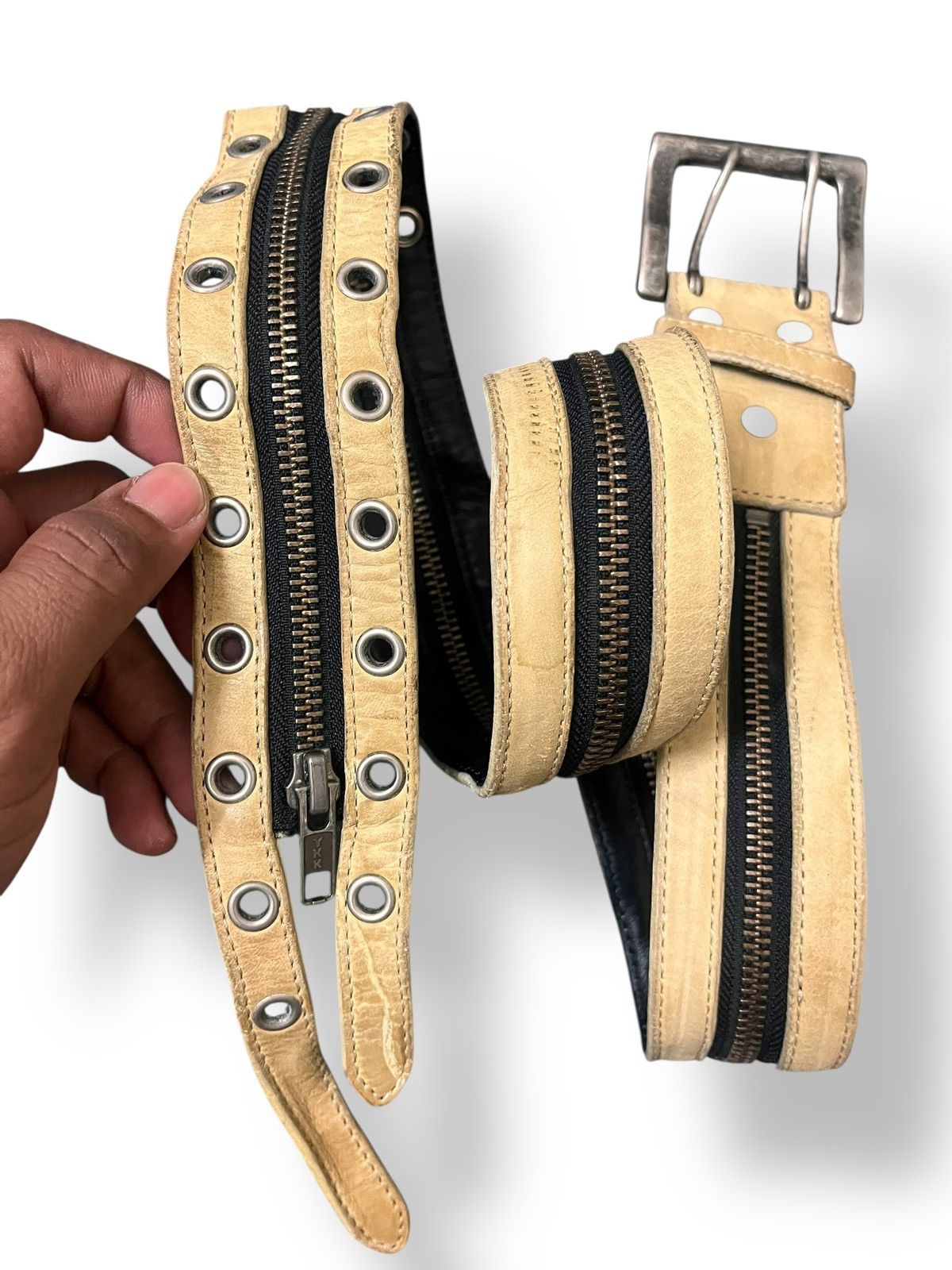 If Six Was Nine Japanese Brand Rupert Segment Belt Size ONE SIZE - 3 Thumbnail