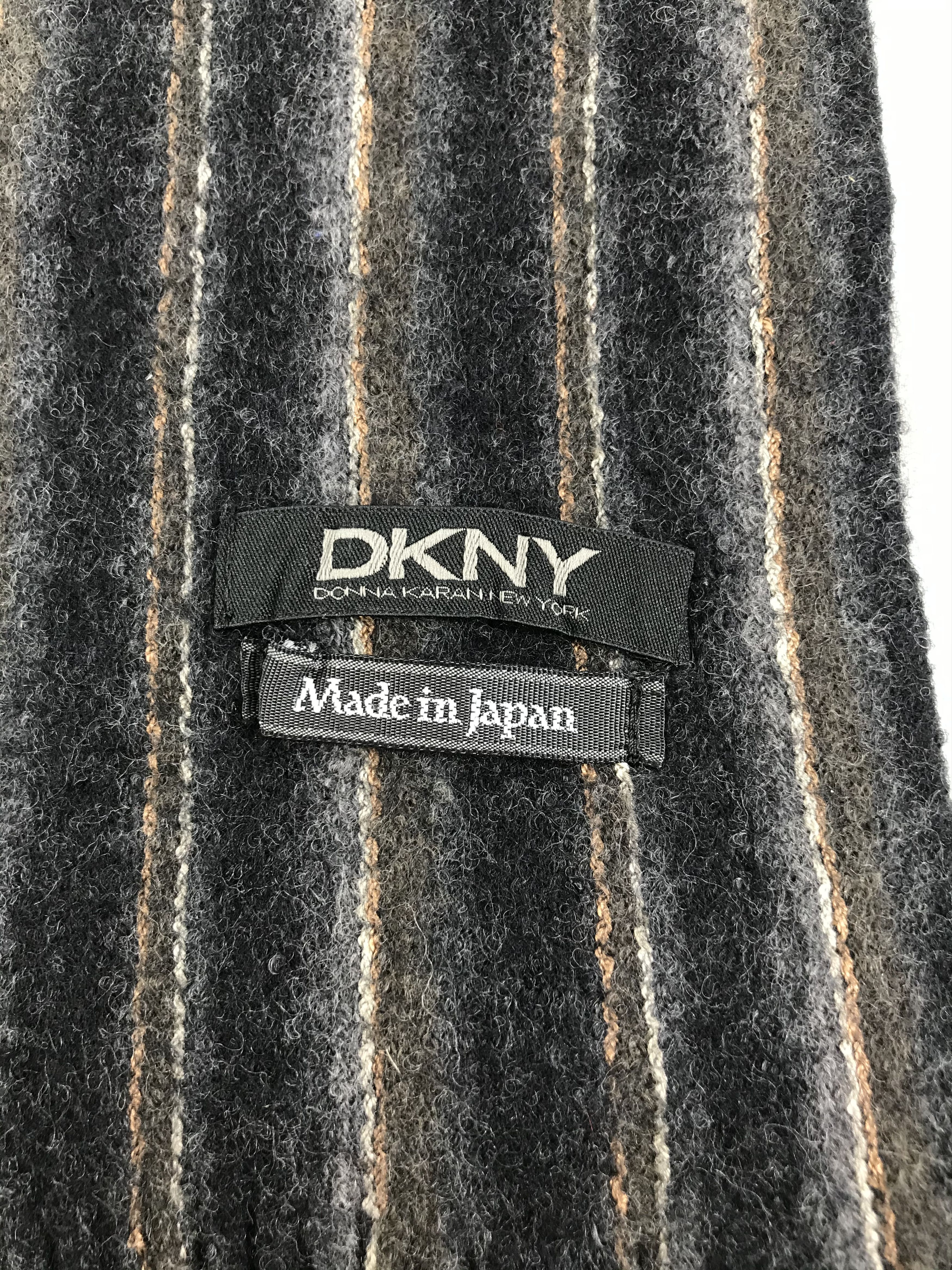 DKNY DKNY Wool Scarf Muffler V81 Size ONE SIZE - 4 Thumbnail