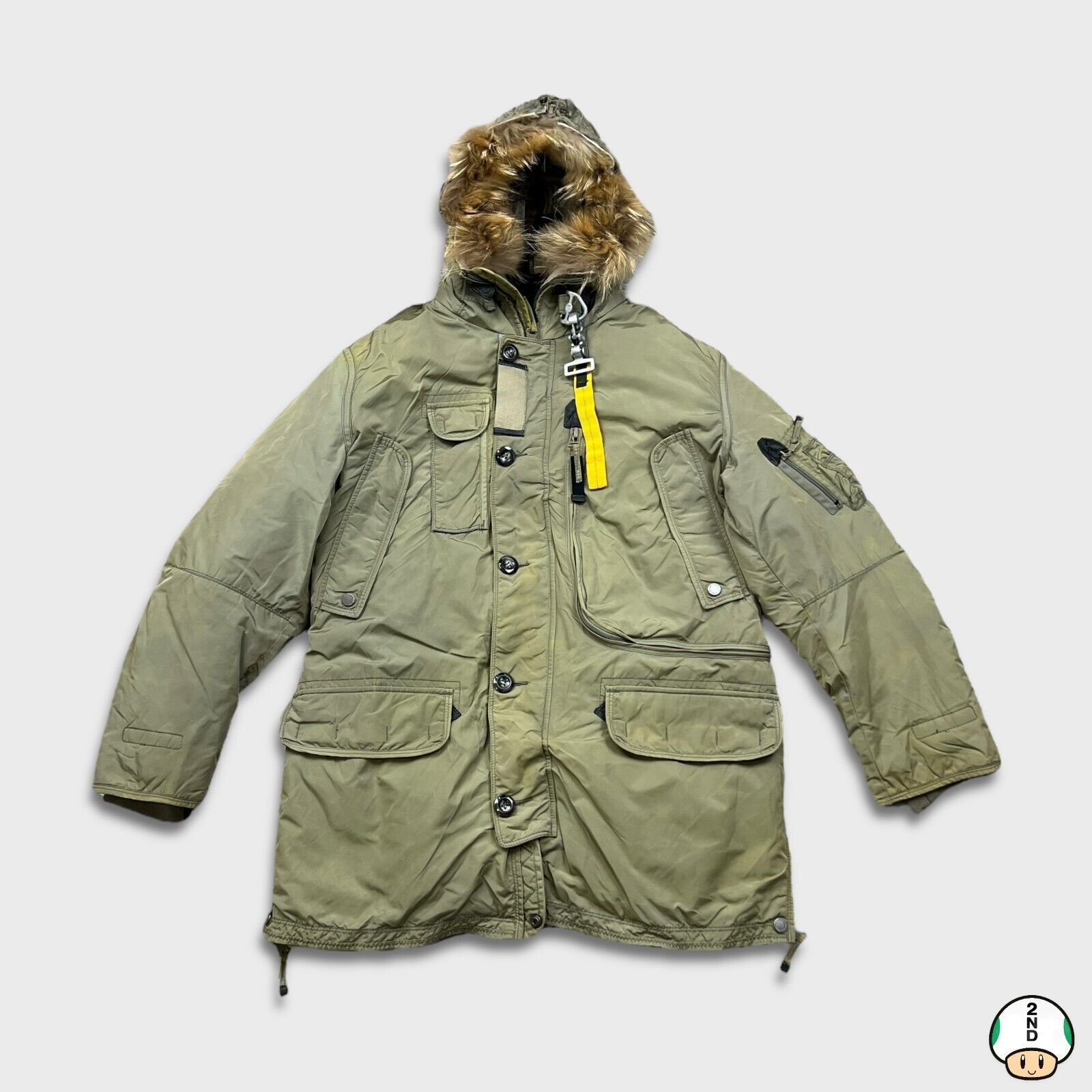 Outdoor Life Parajumpers Streetwear PJS Parajumpers Jacket Large Masterpiece Series Kodiak Parka Grailed